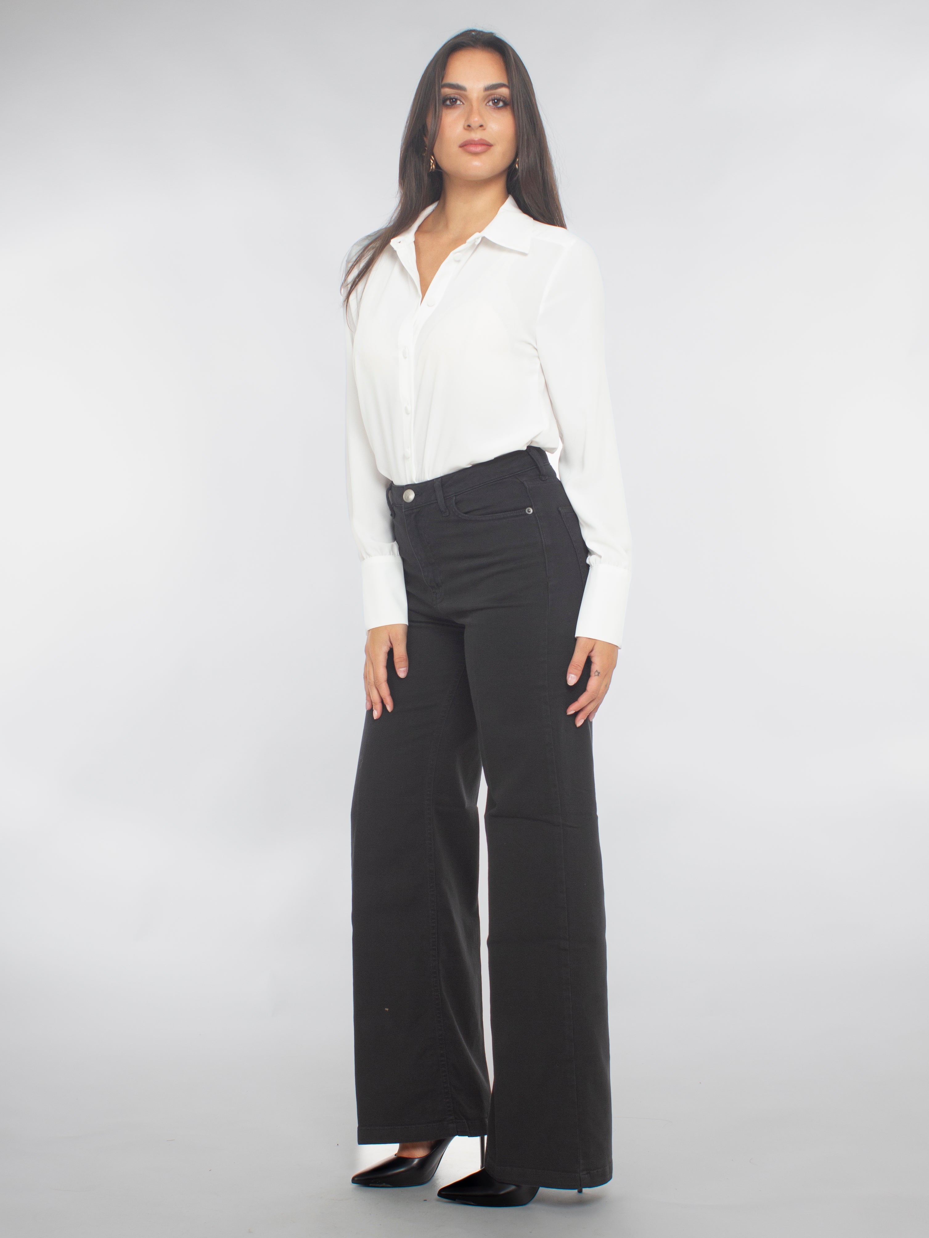 Camicia con Bottoni Ricoperti Rinascimento