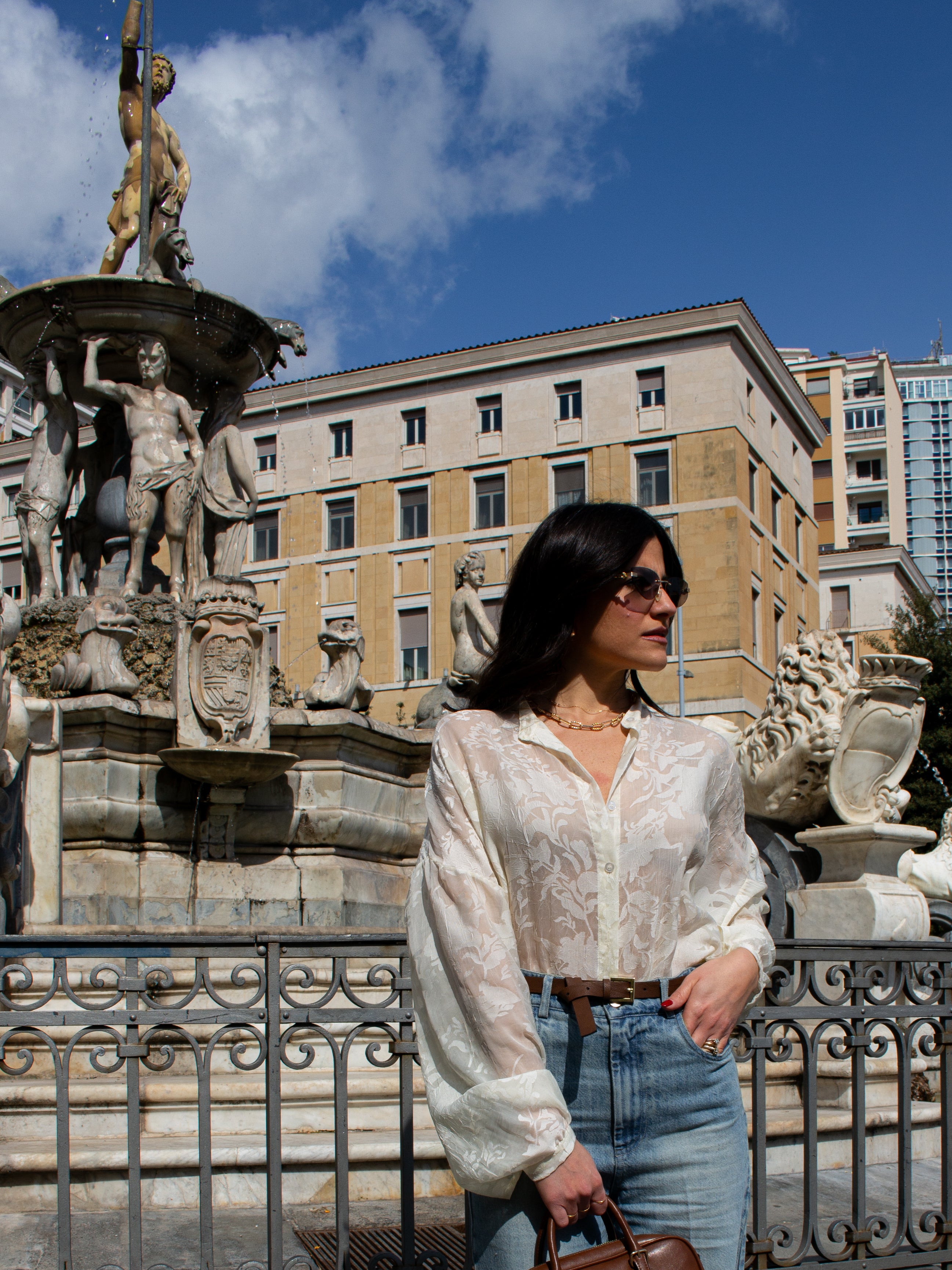 Camicia Devorè Le Streghe