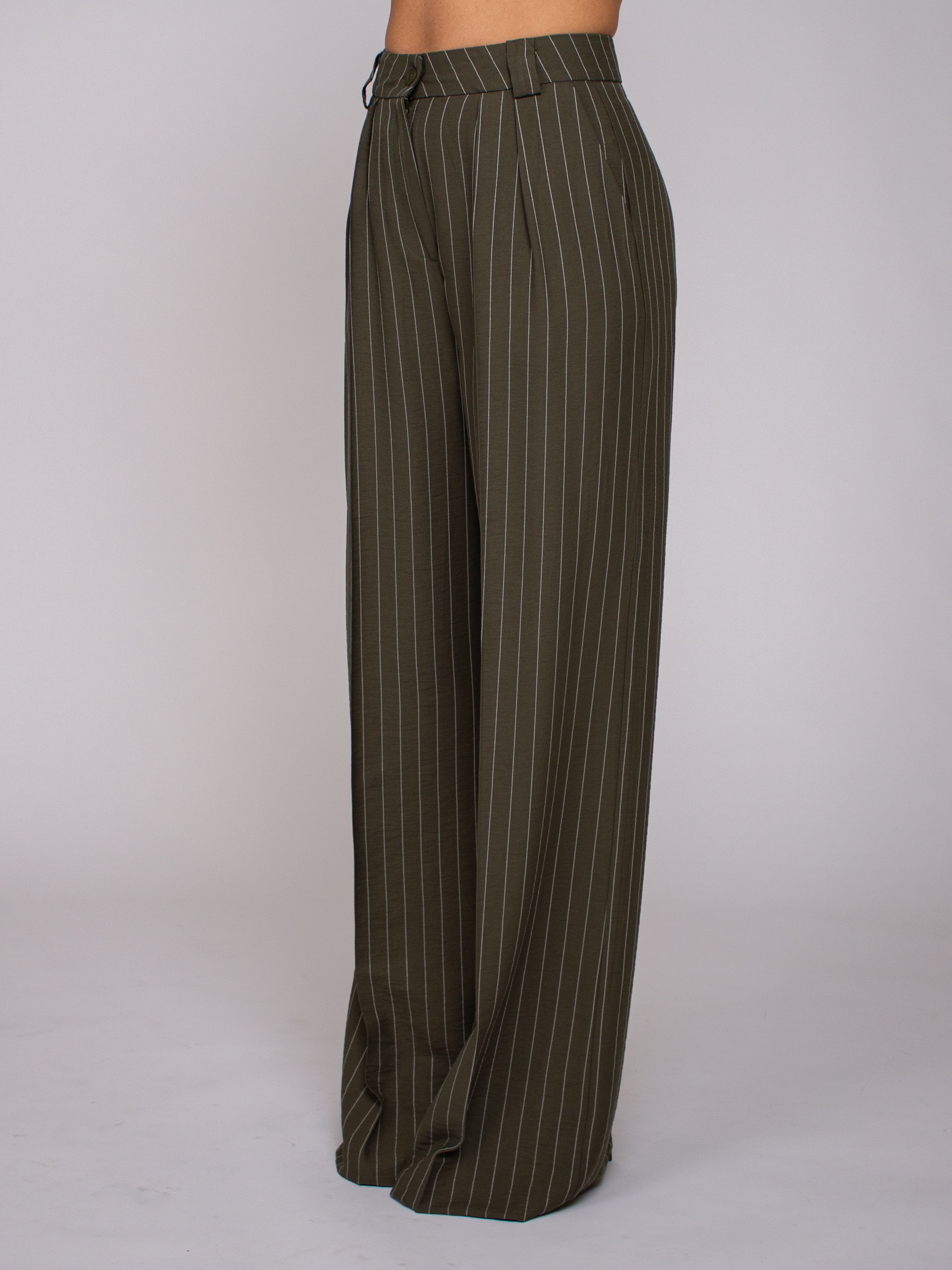 Pantalone gessato Two way