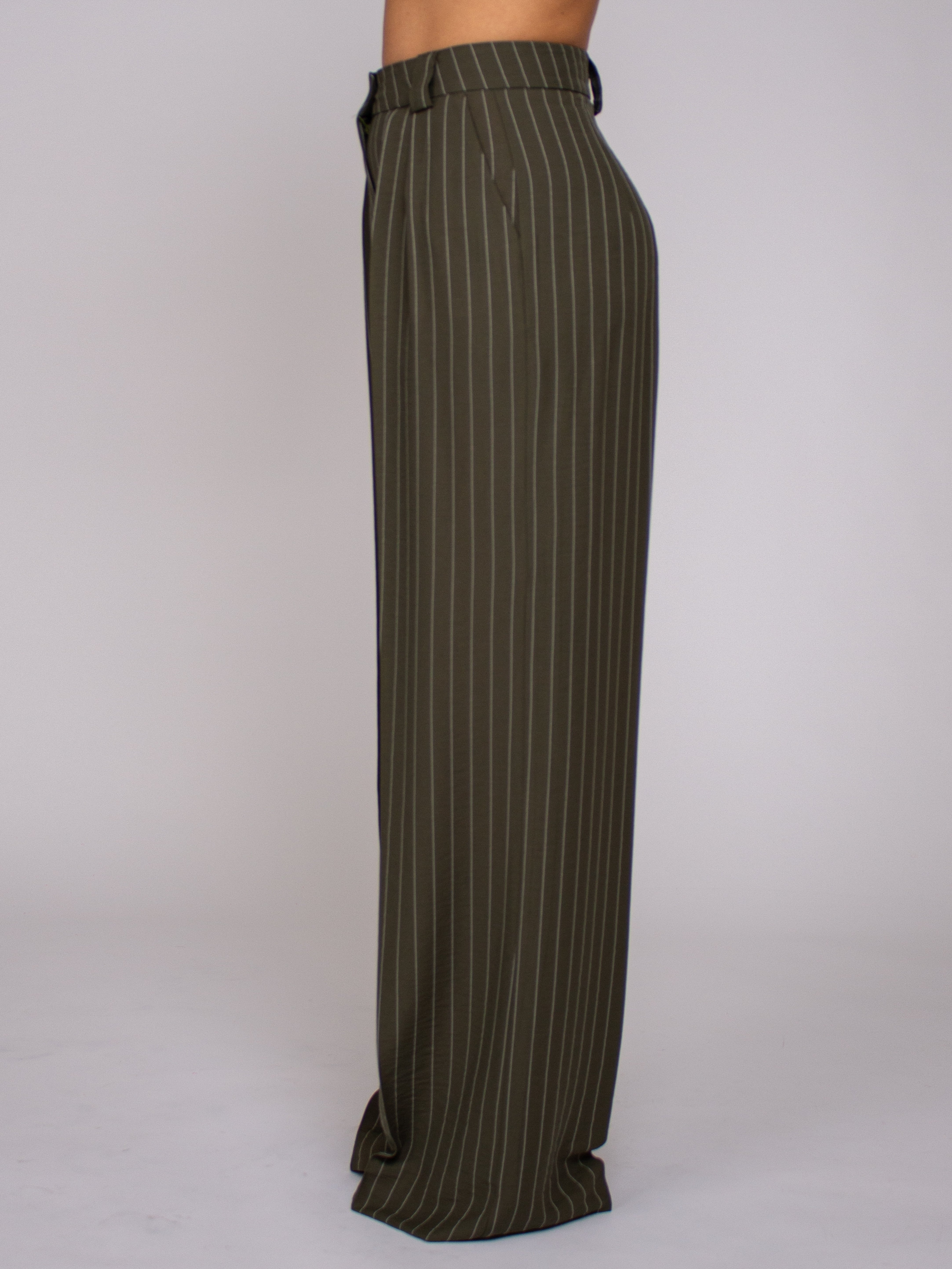 Pantalone gessato Two way