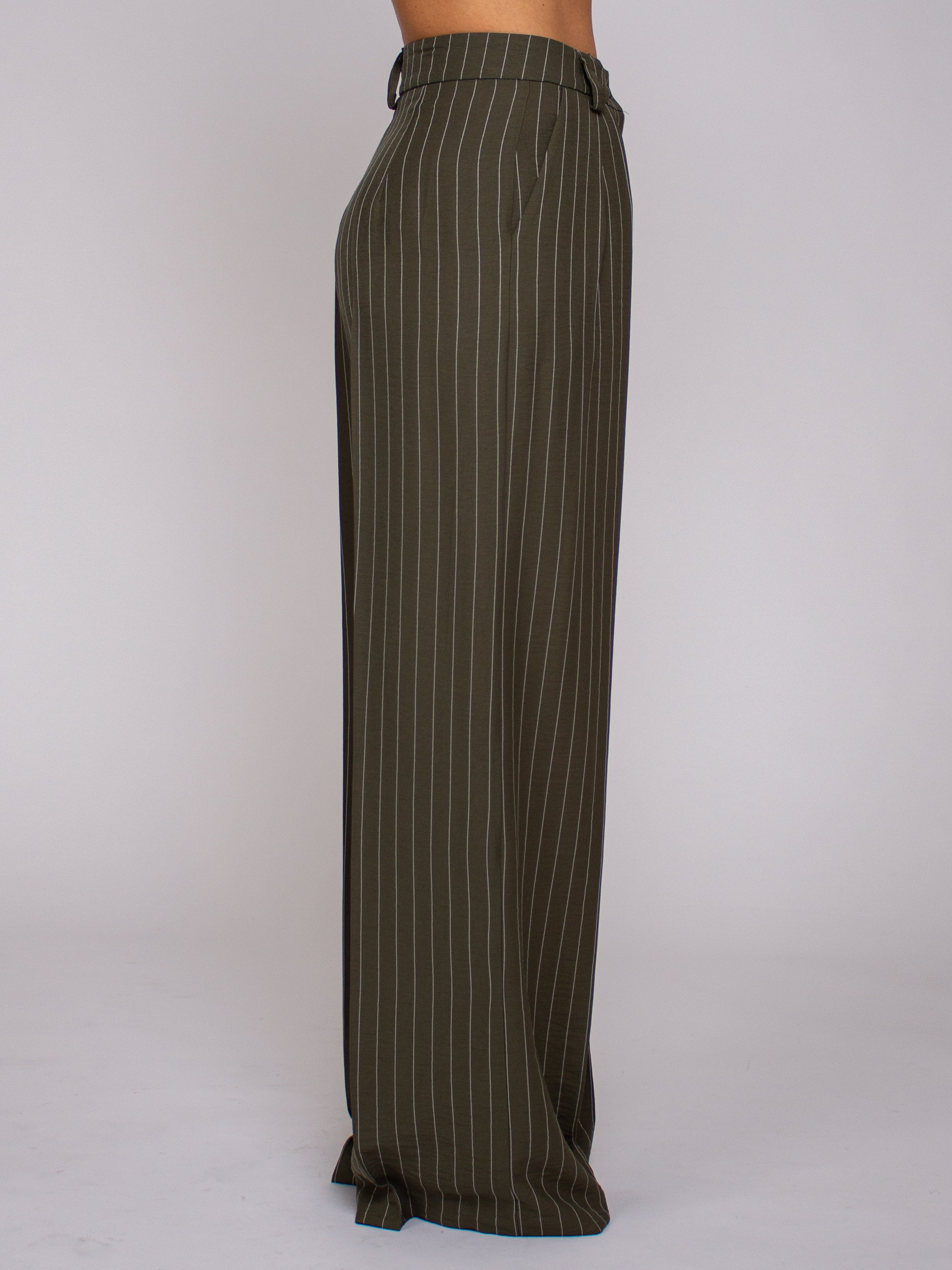 Pantalone gessato Two way