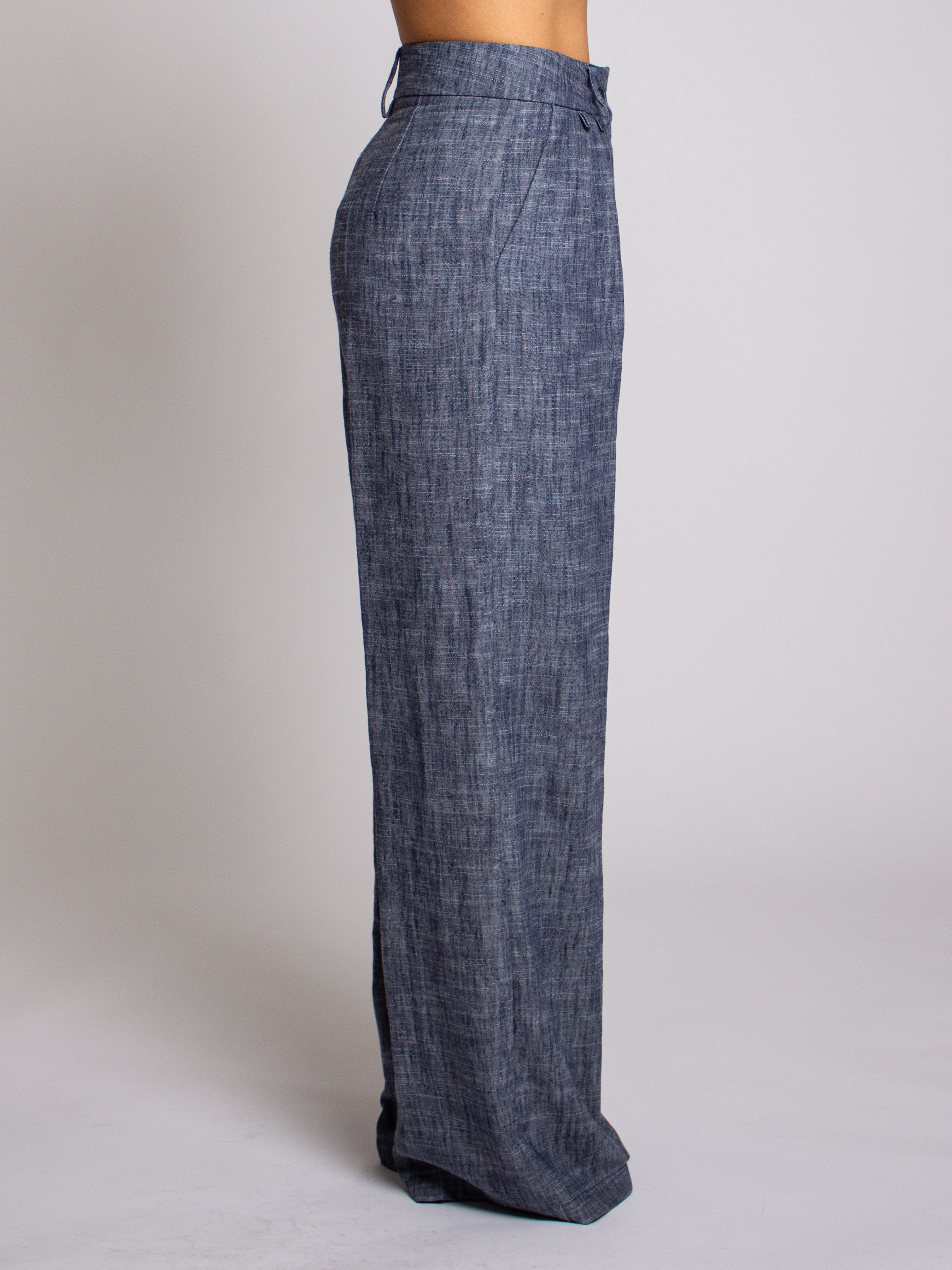 Pantalone palazzo con pences Two Way