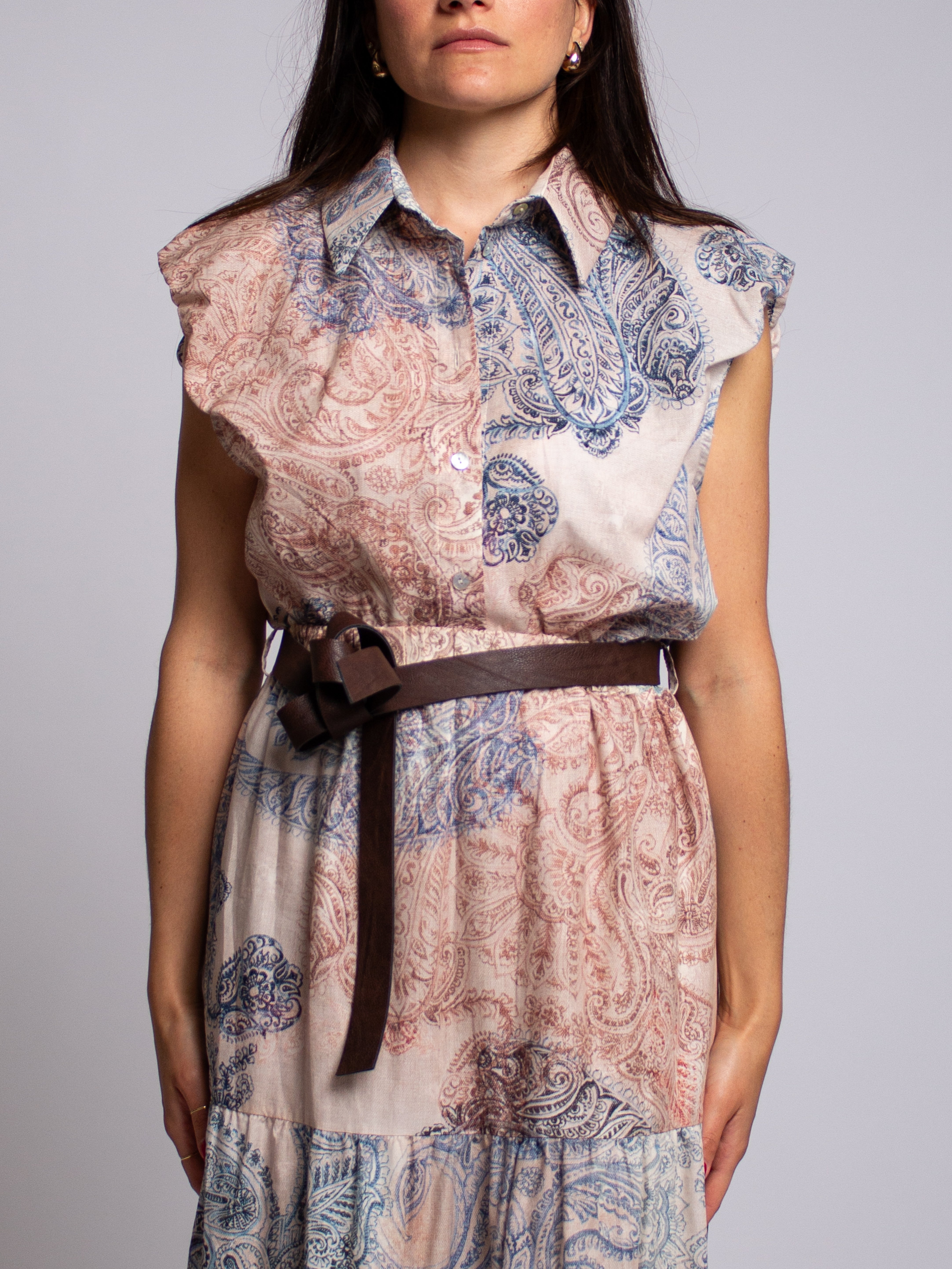 Camicia con spalline fantasia Vicolo