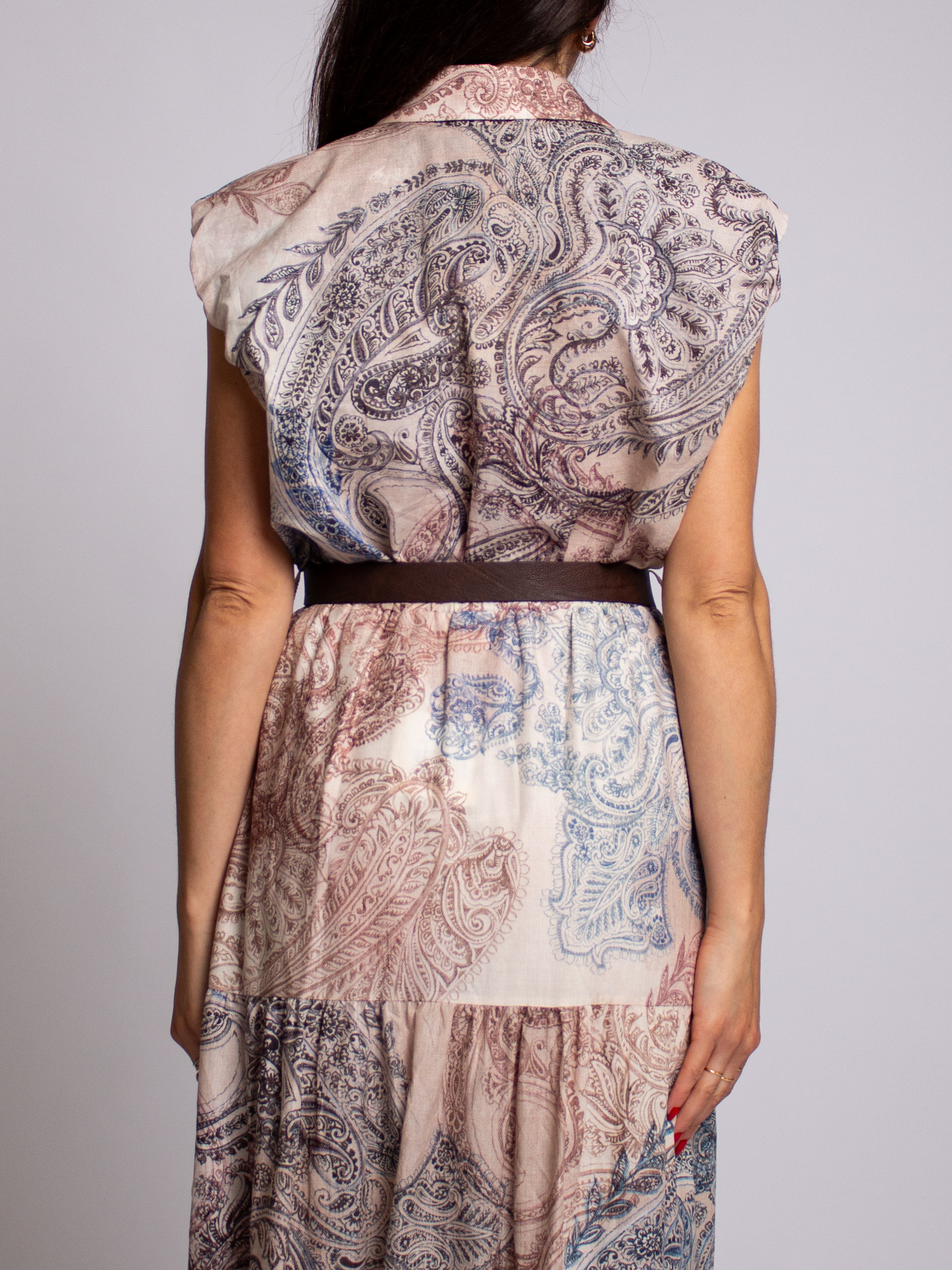 Camicia con spalline fantasia Vicolo