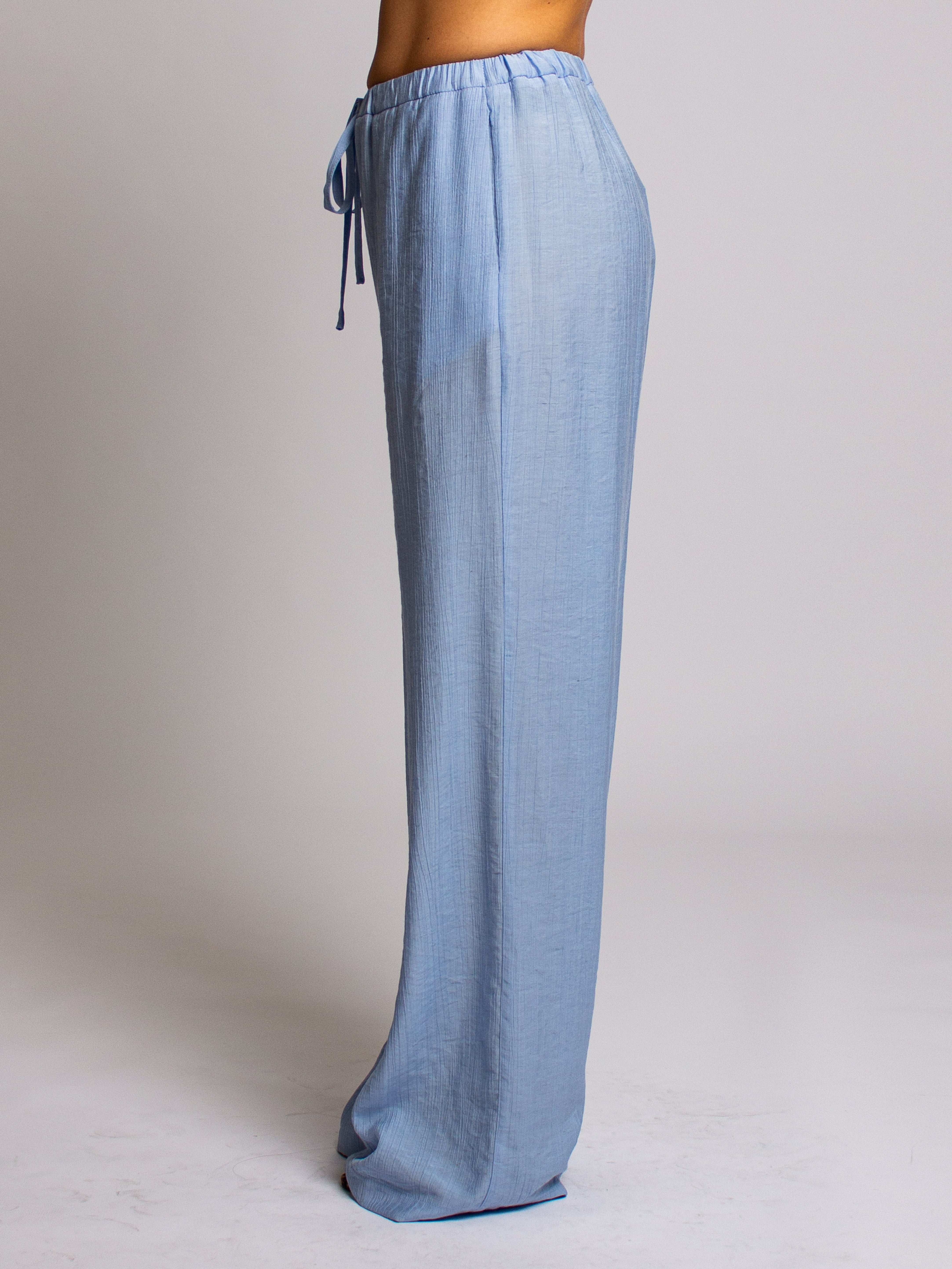 Pantalone palazzo con elastico Two Way
