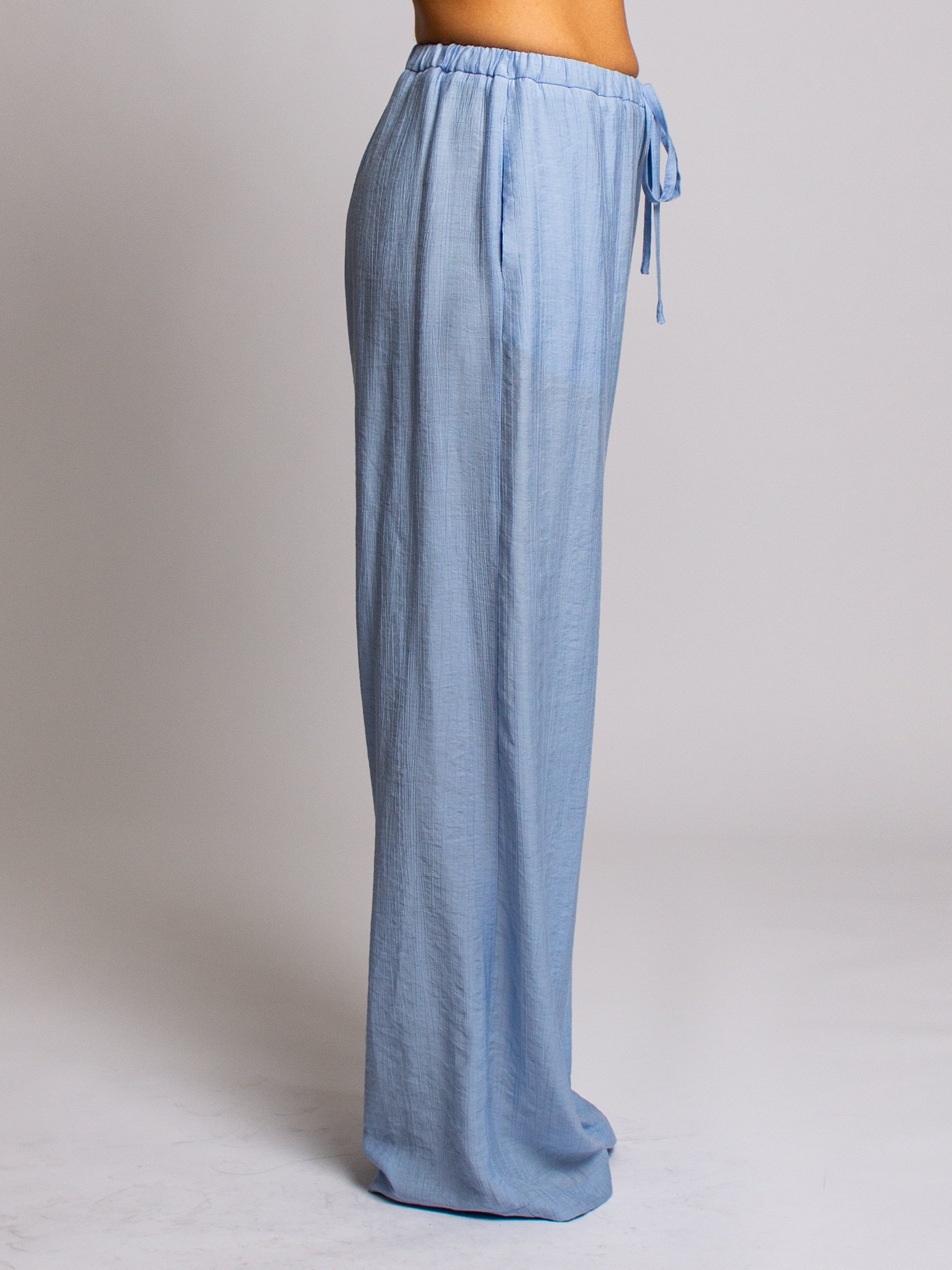 Pantalone palazzo con elastico Two Way