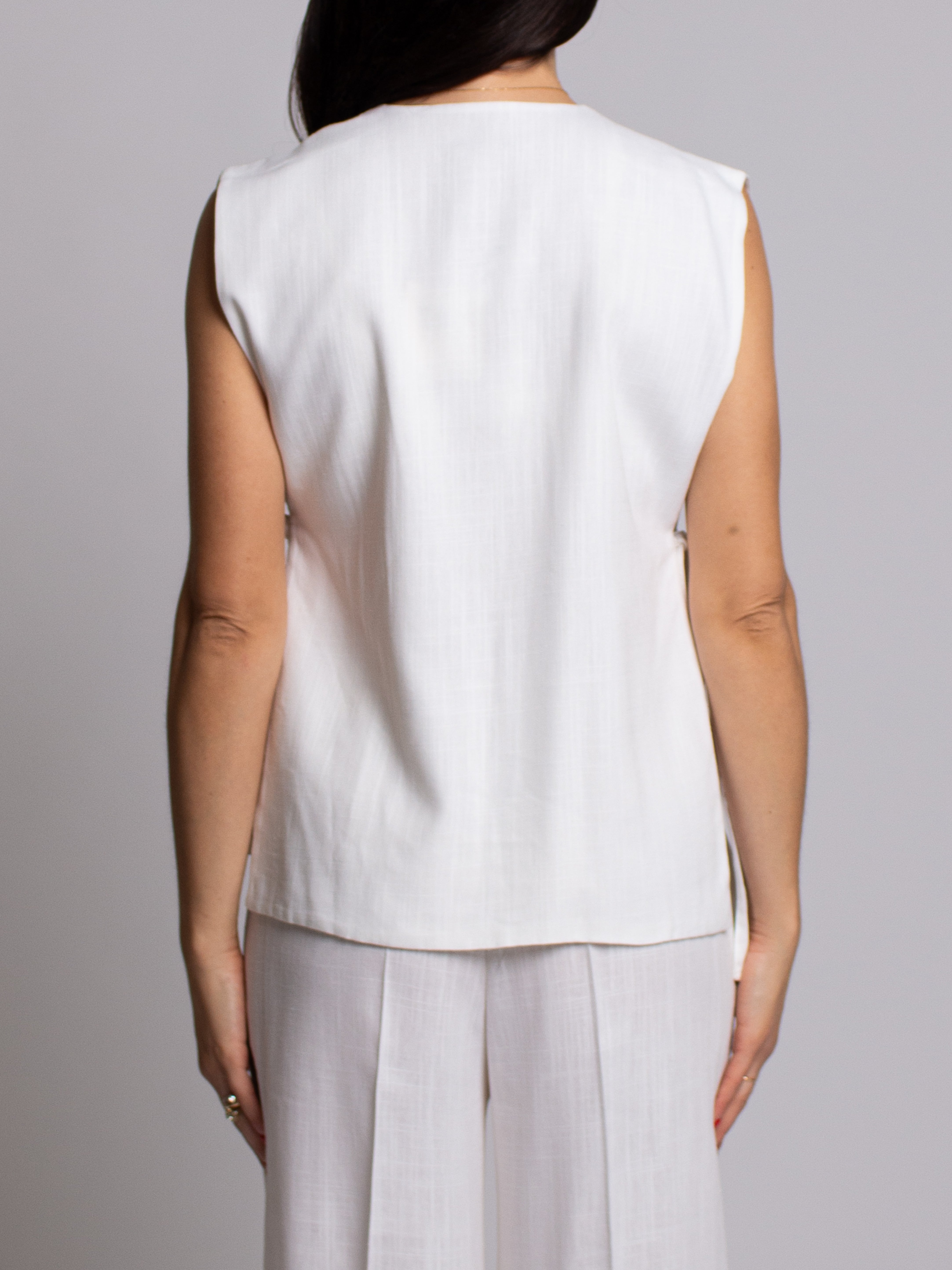 Gilet con lacci Two Way