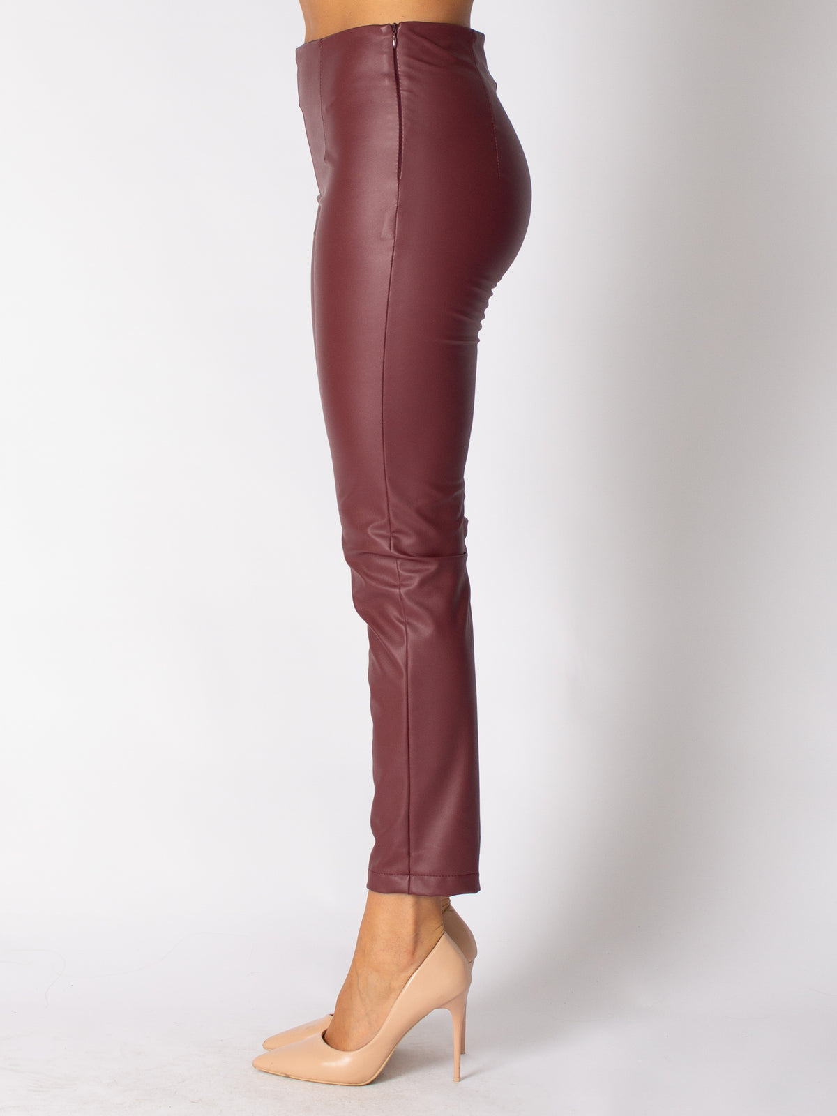 Pantalone similpelle slim fit Vicolo