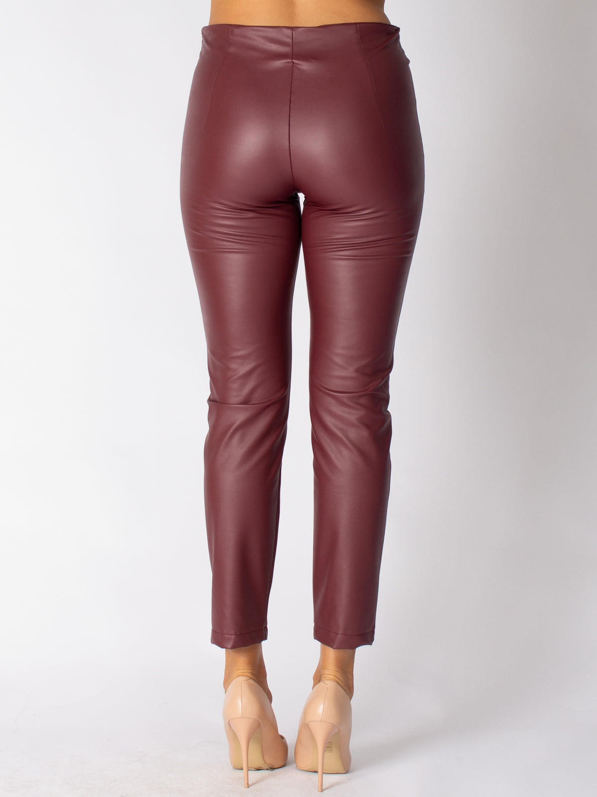 Pantalone similpelle slim fit Vicolo