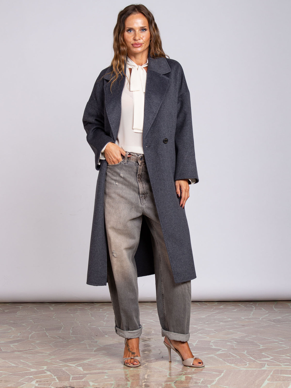 Cappotto ovetto lungo Vicolo
