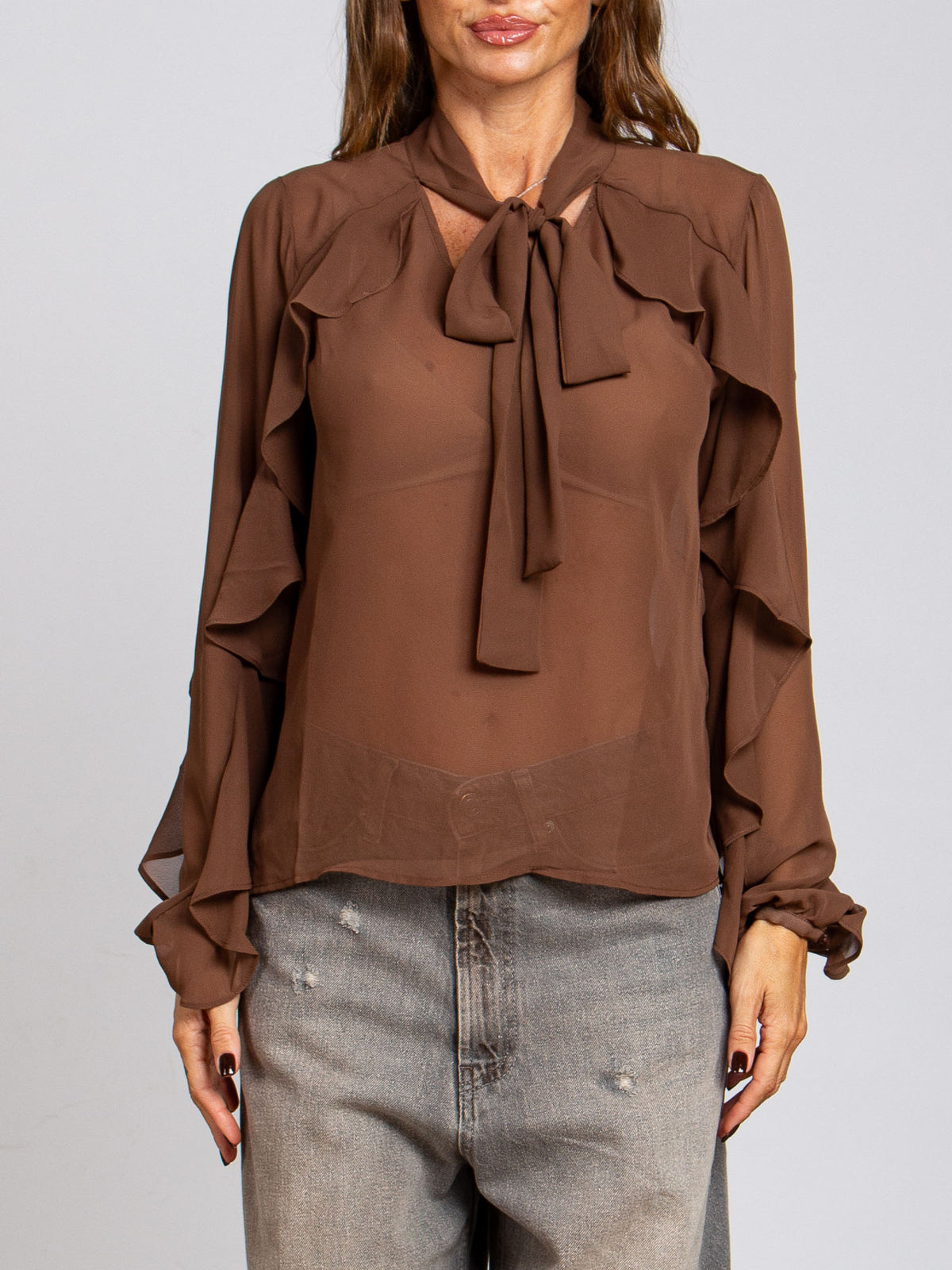 Camicia con rouches Vero Moda