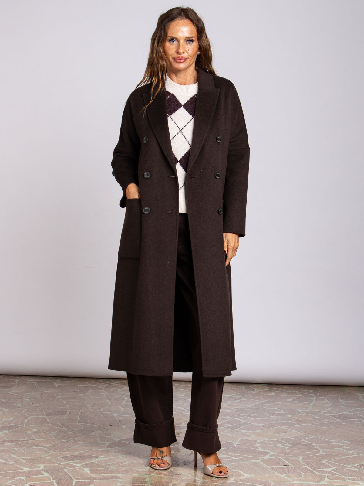 Cappotto doppiopetto Vicolo