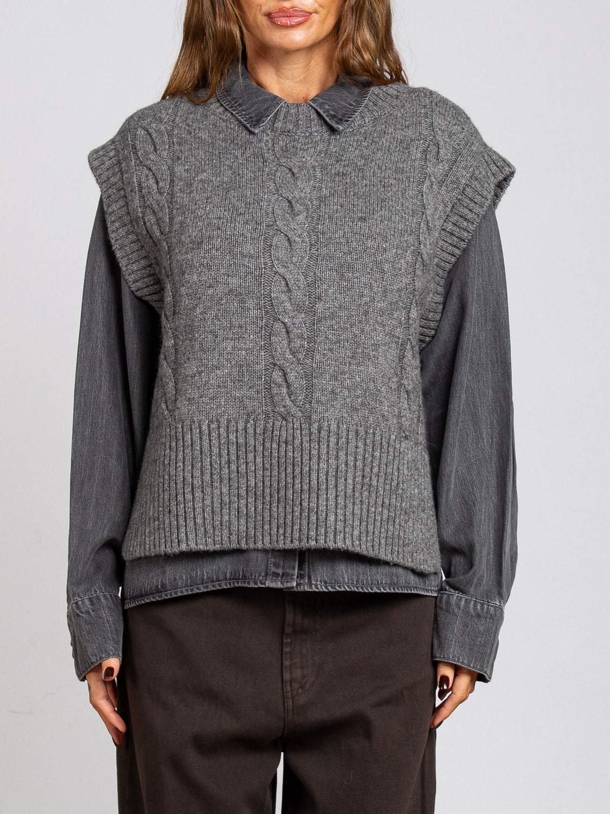 Gilet trecce Vero Moda