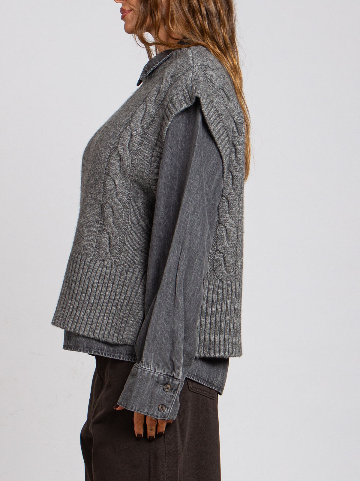 Gilet trecce Vero Moda