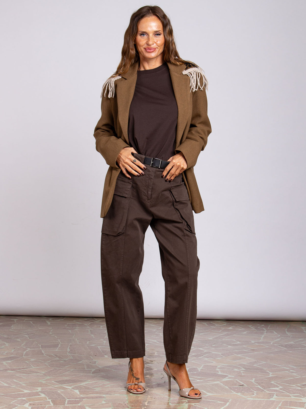 Giacca spalle crochet Vicolo