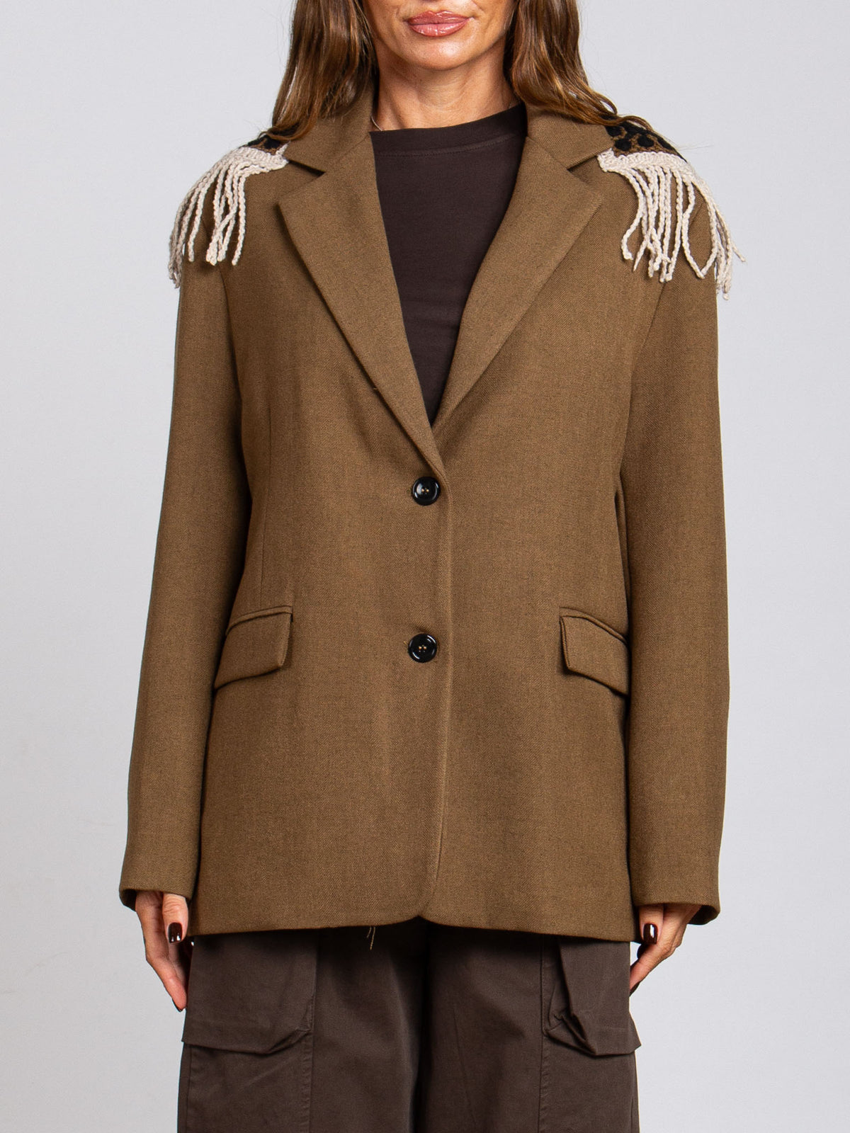 Giacca spalle crochet Vicolo