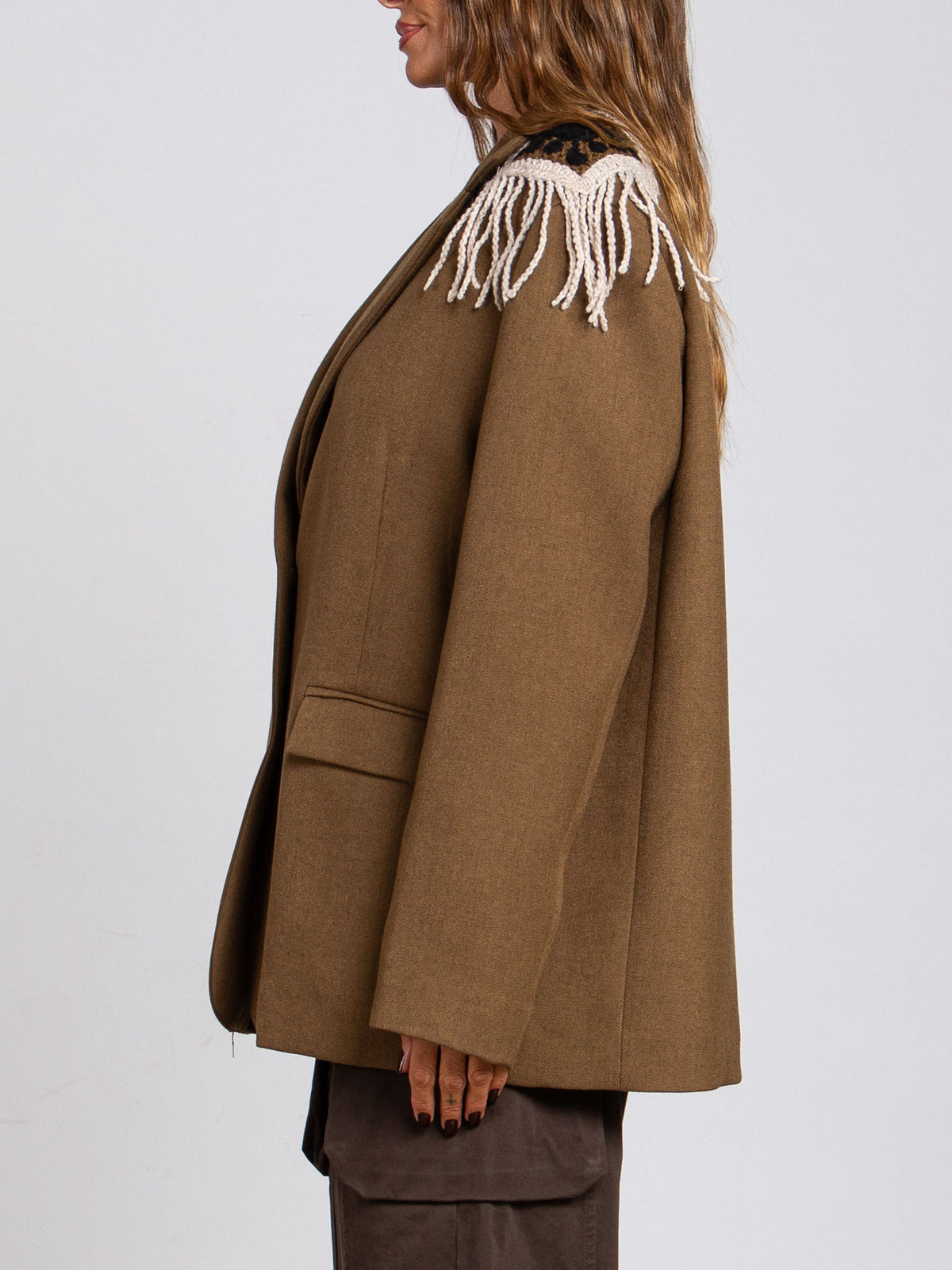 Giacca spalle crochet Vicolo