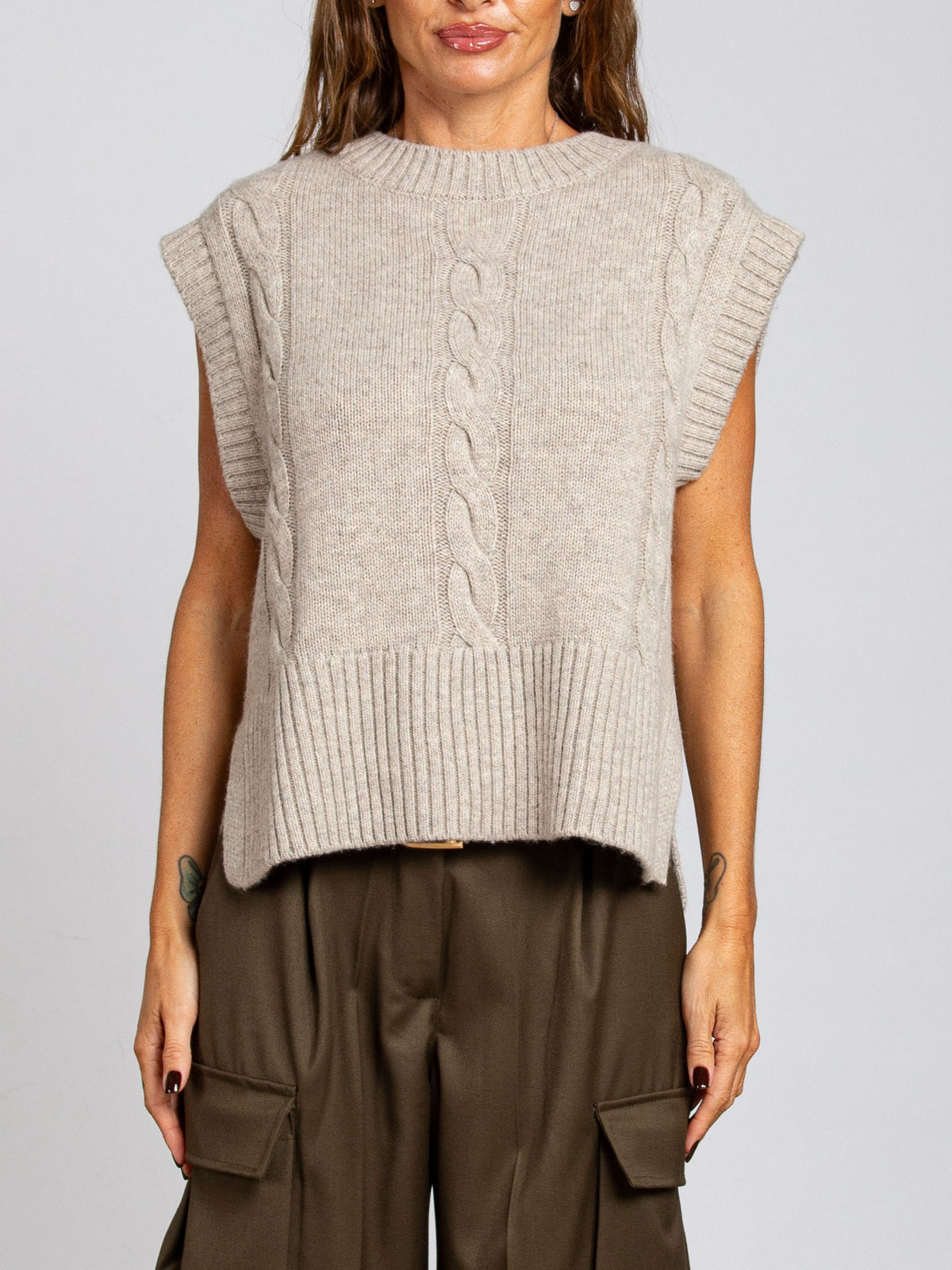 Gilet trecce Vero Moda