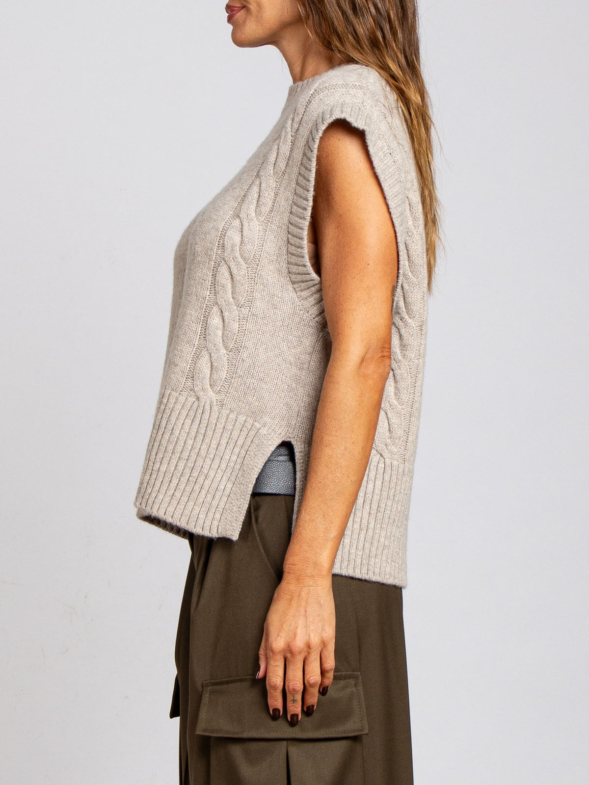 Gilet trecce Vero Moda