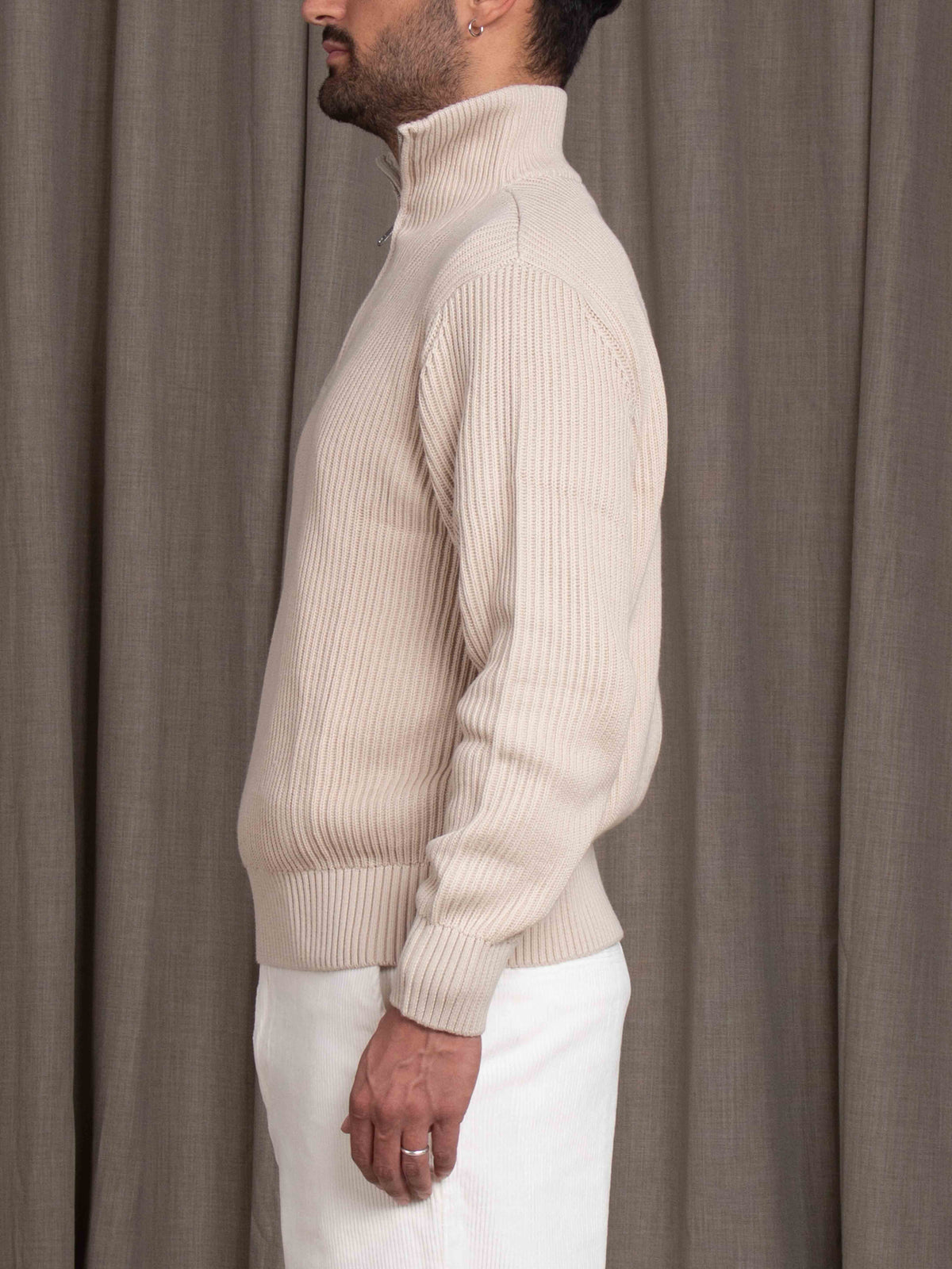 Maglia a collo alto con zip Selected Homme