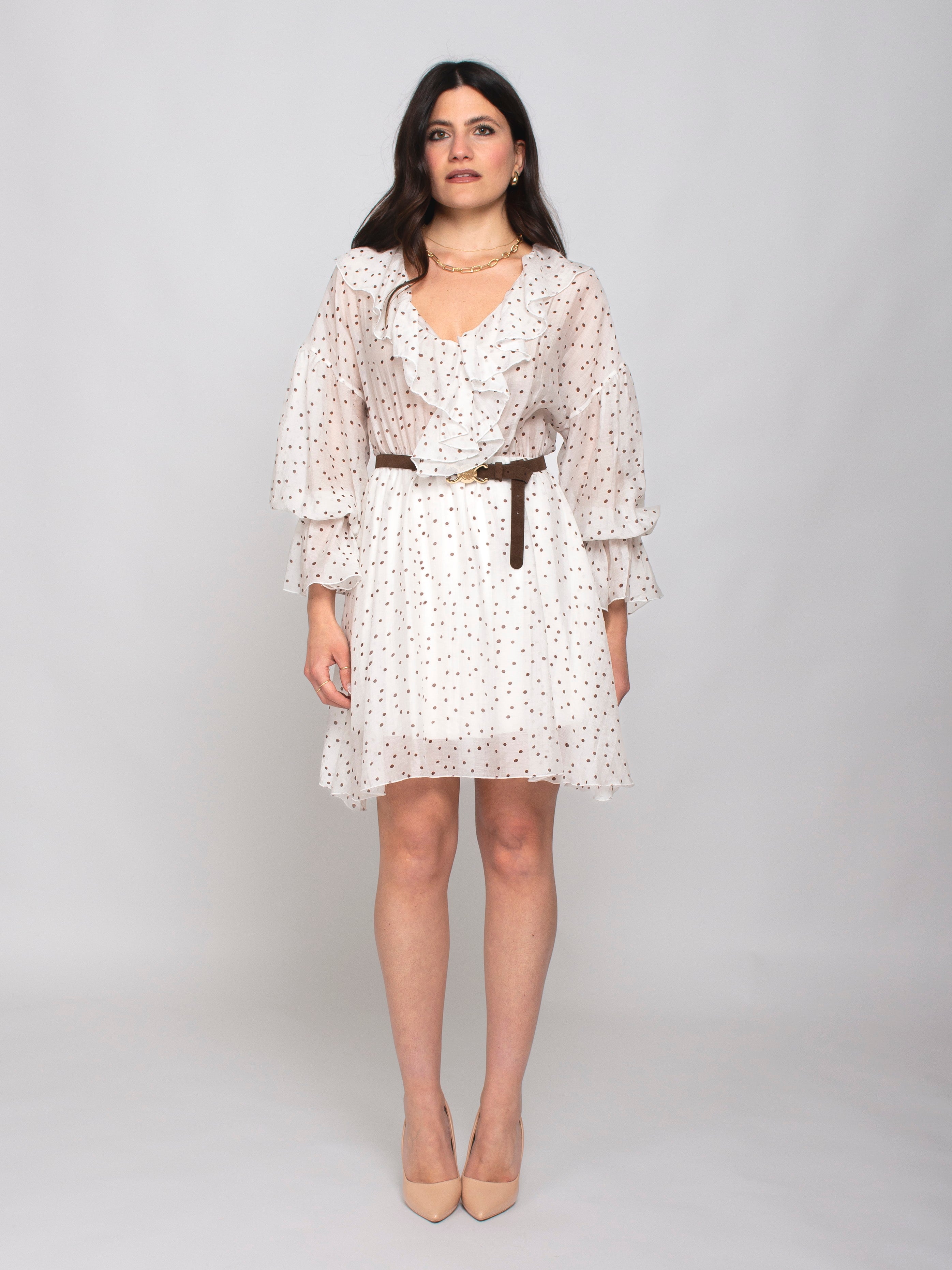 Abito pois e volant Le Streghe