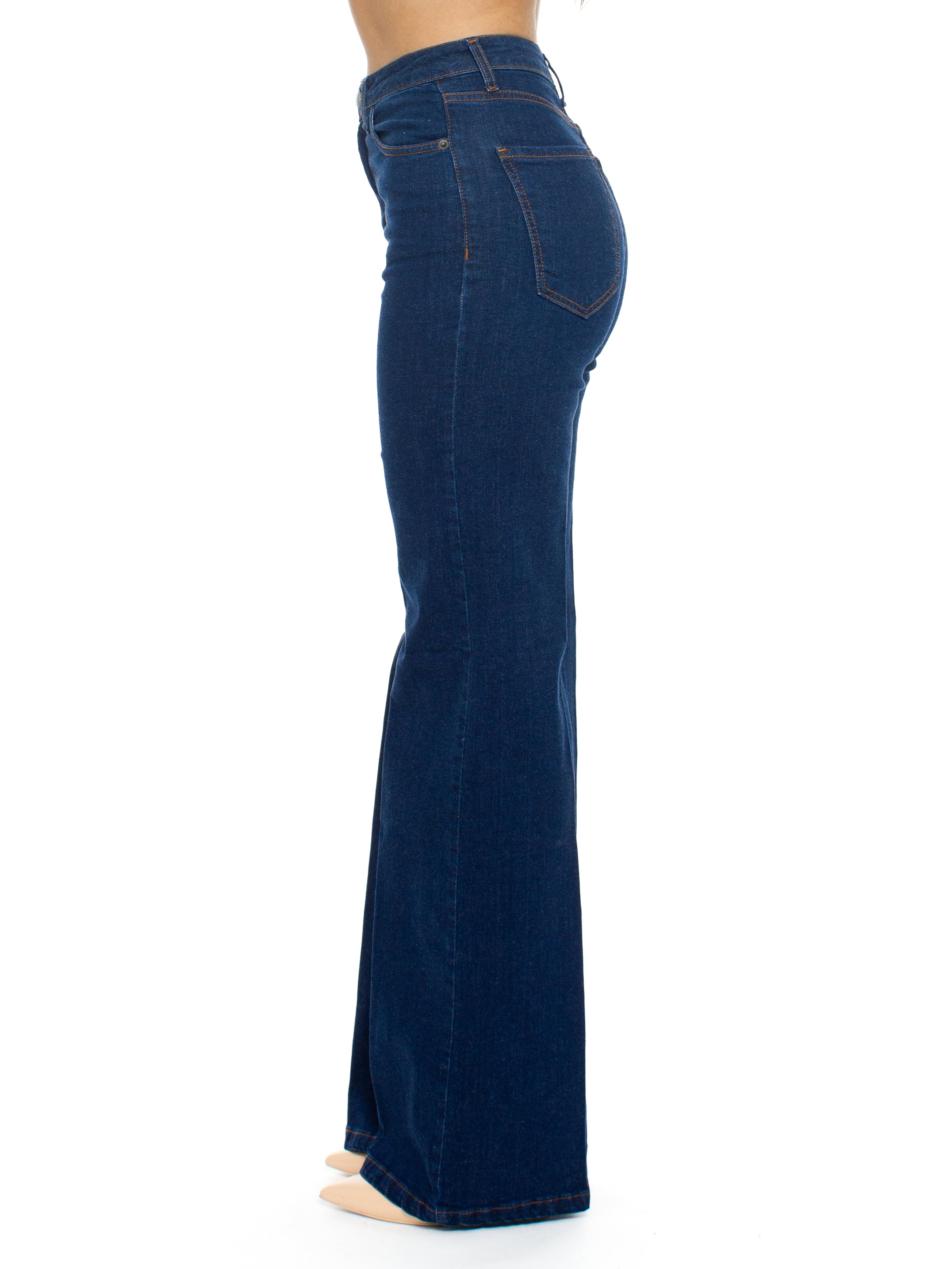 Jeans palazzo zampa To.Bì Demure