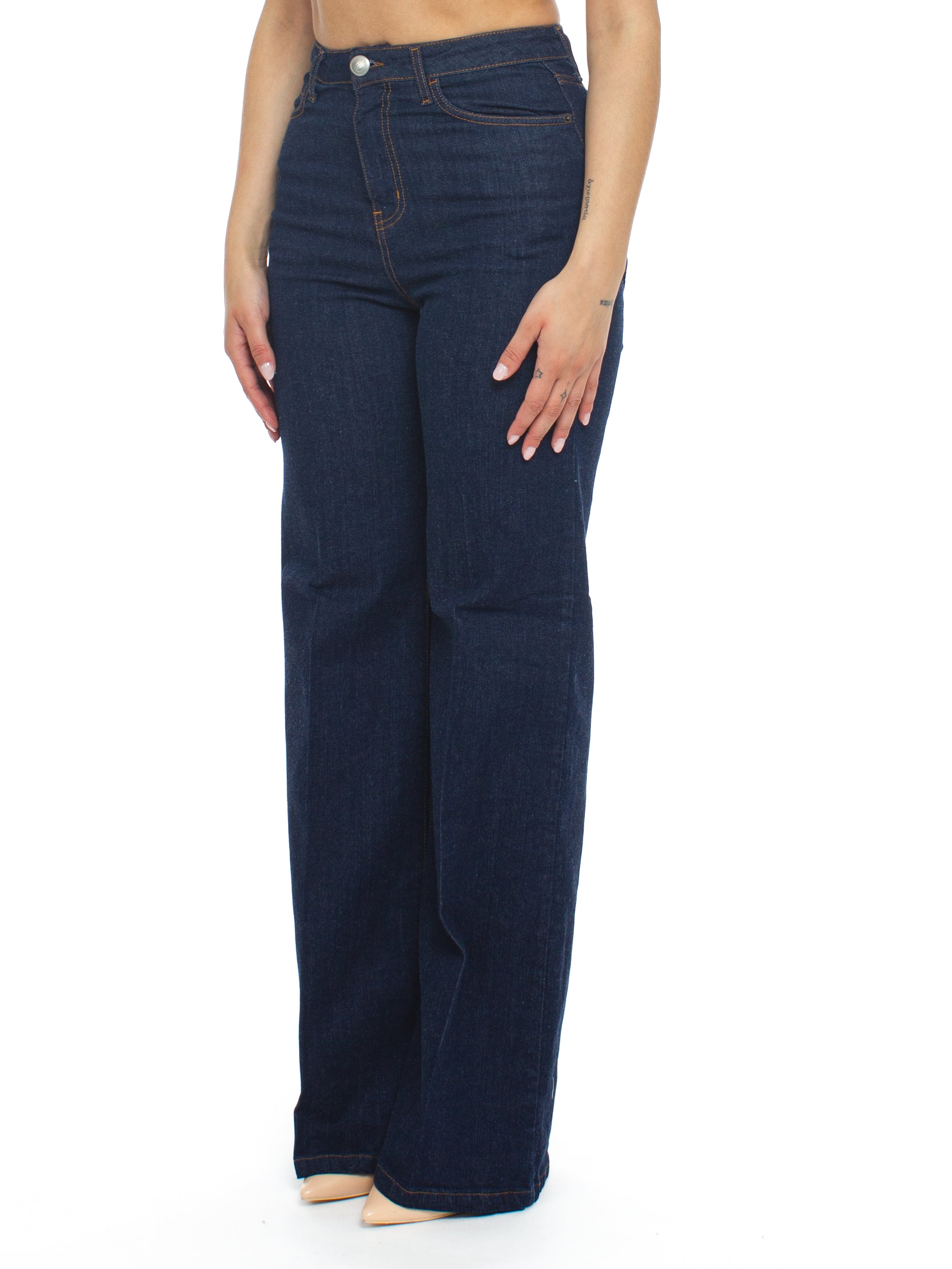 Jeans palazzo zampa To.Bì Demure