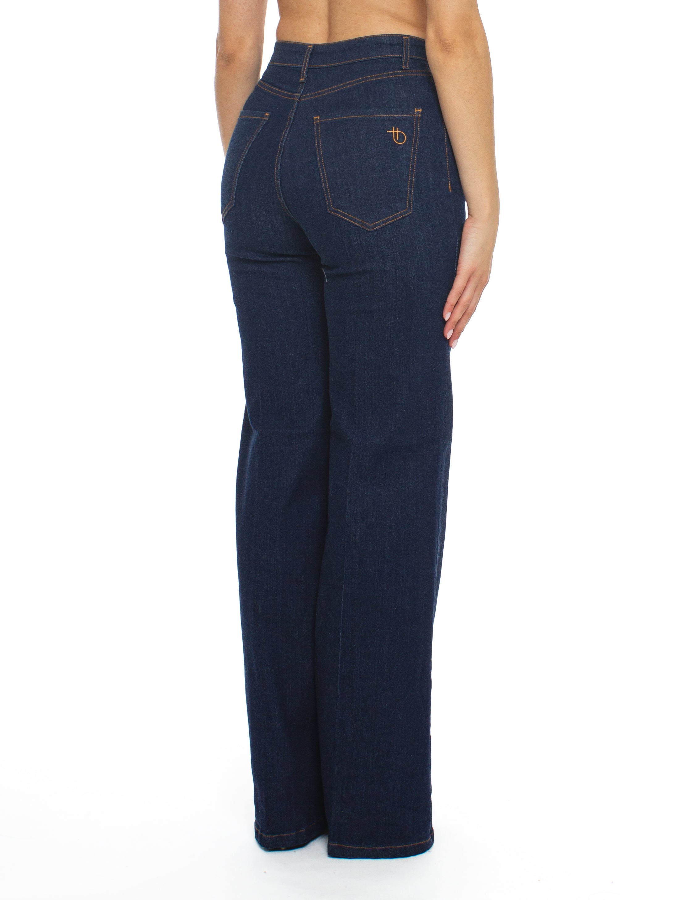 Jeans palazzo zampa To.Bì Demure