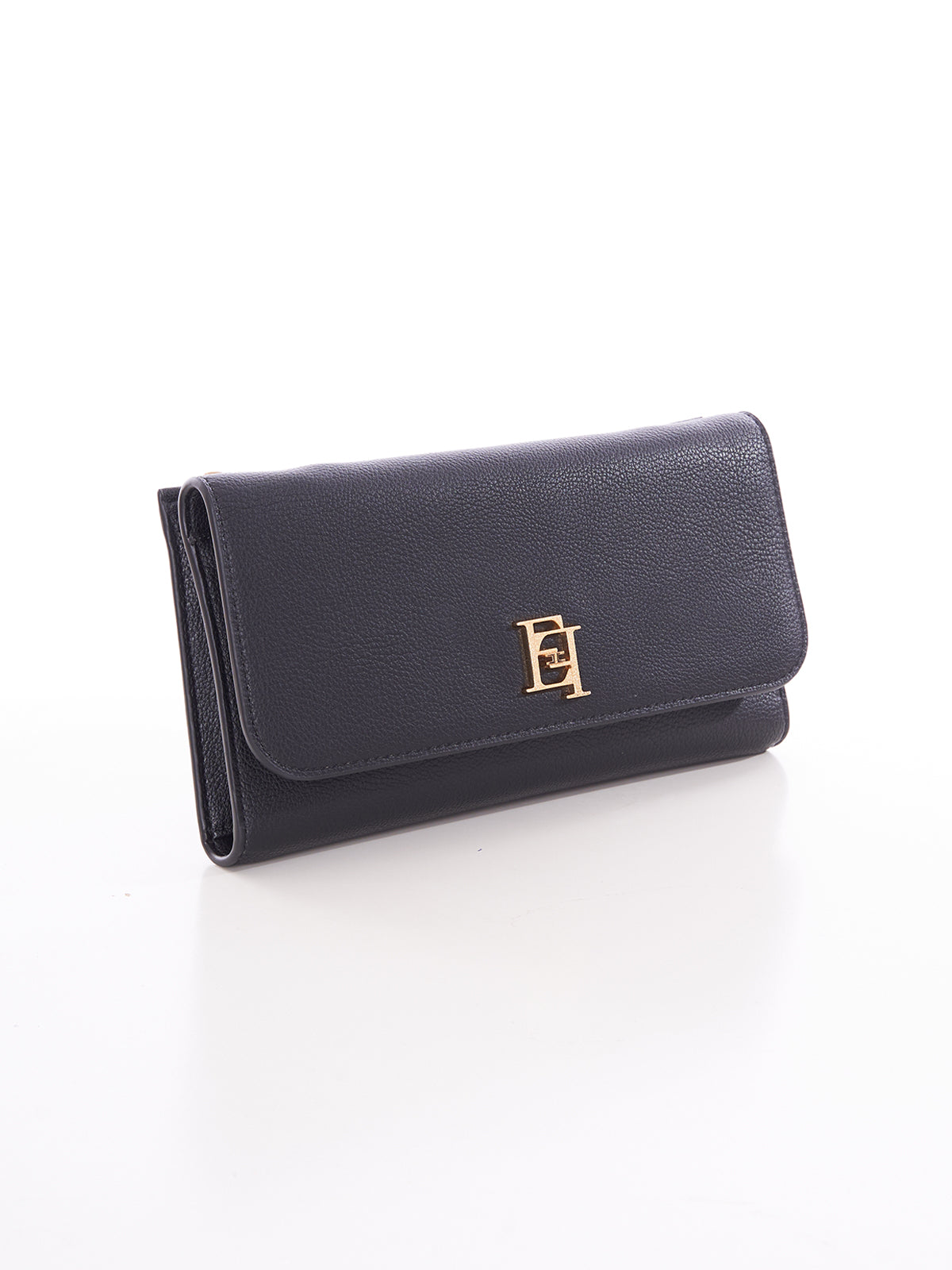 Wallet with shoulder strap with Elisabetta Franchi metal logo