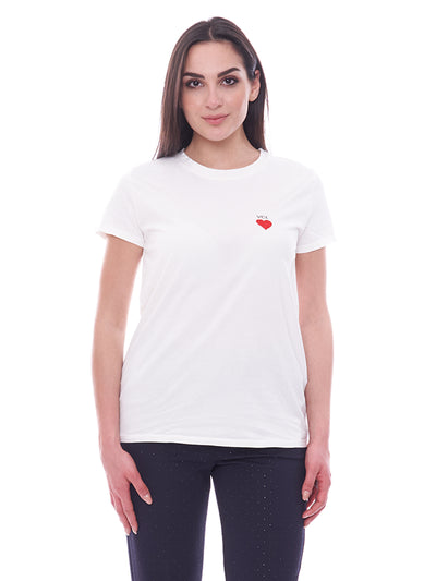 T-shirt con cuore Vicolo