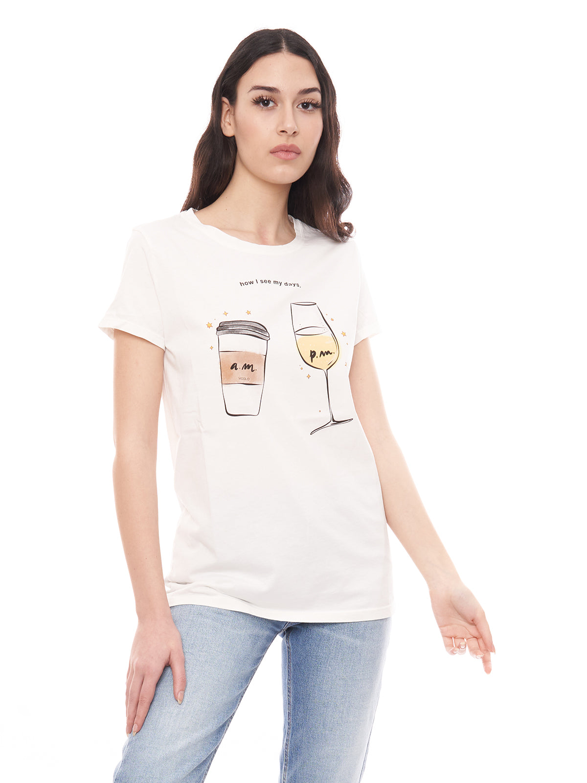 T-Shirt bicchieri Vicolo