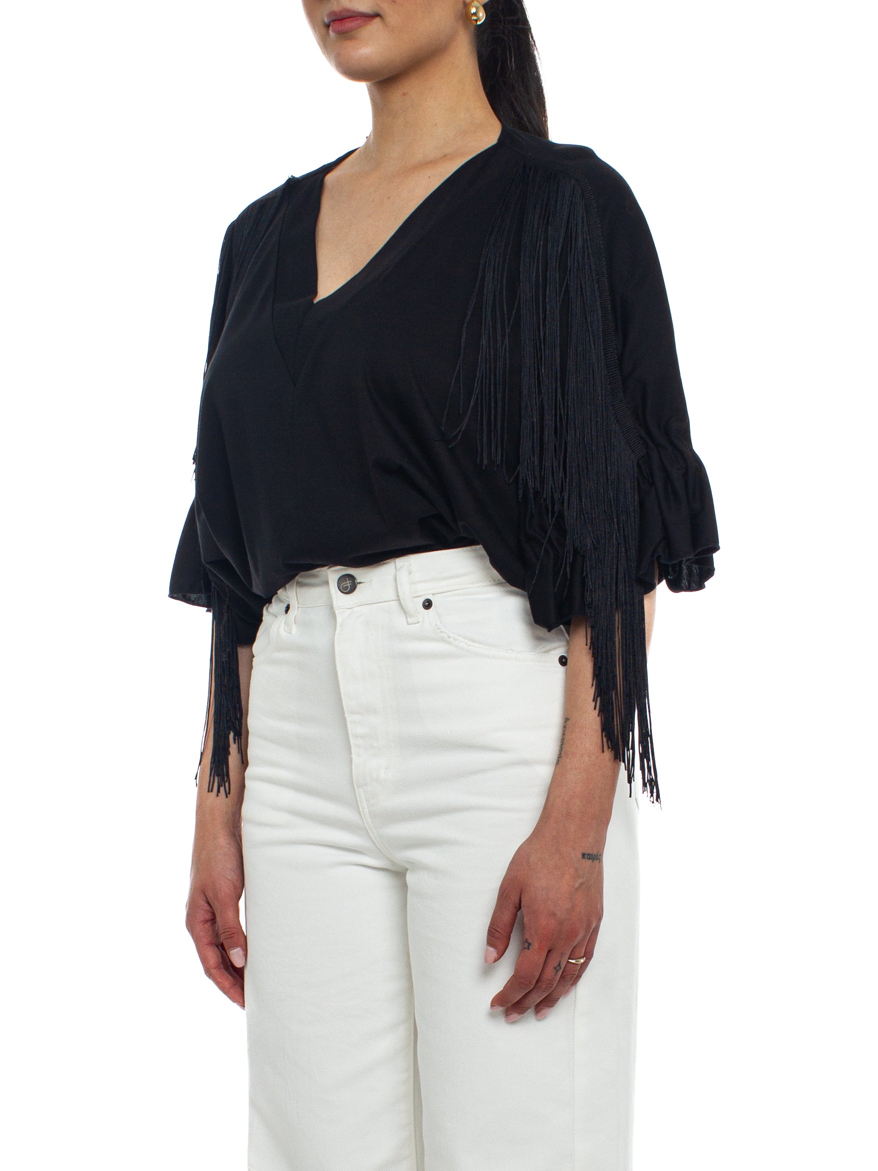 Tshirt con frange Vicolo