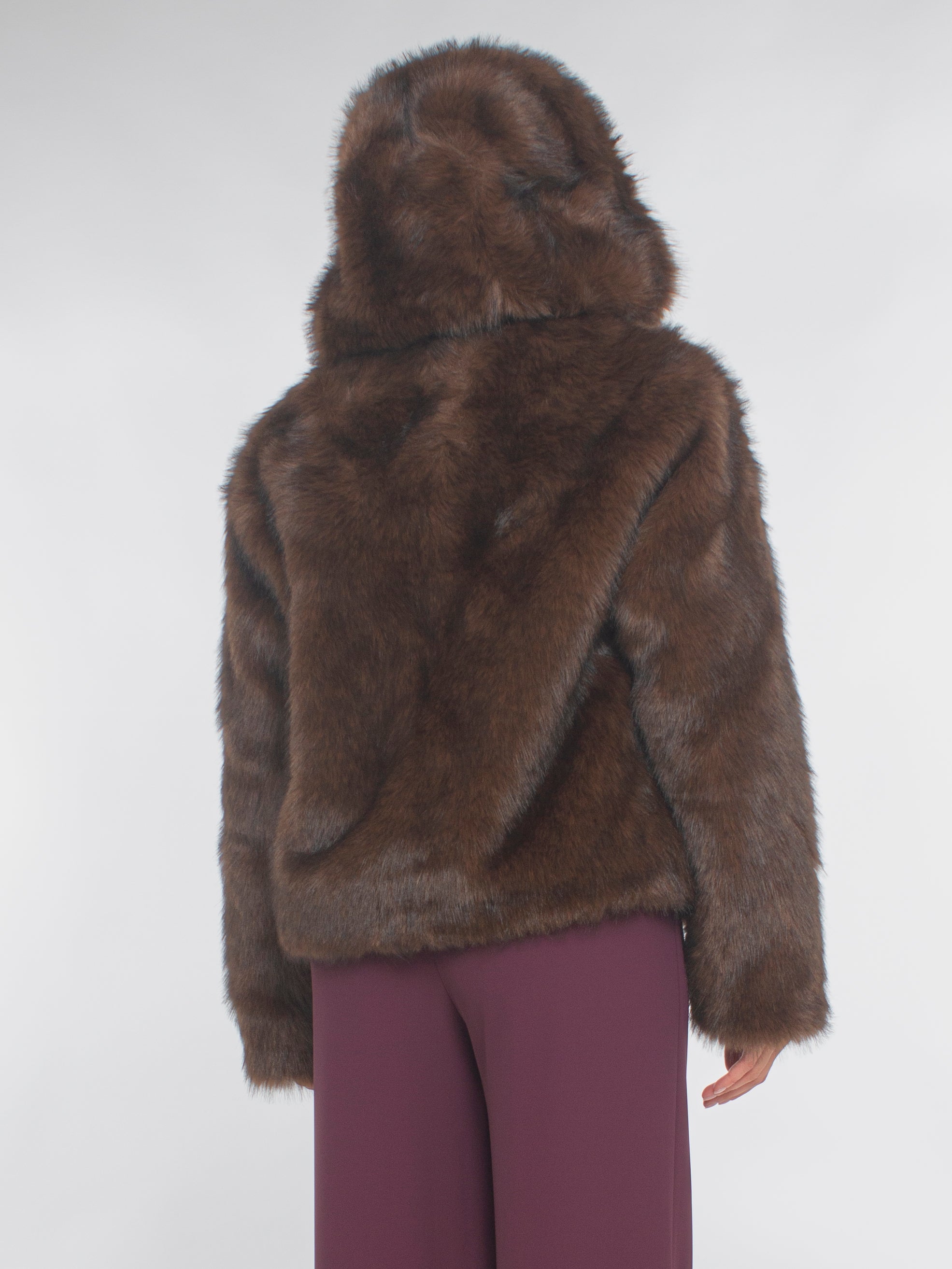 Giaccone in faux fur Blugirl