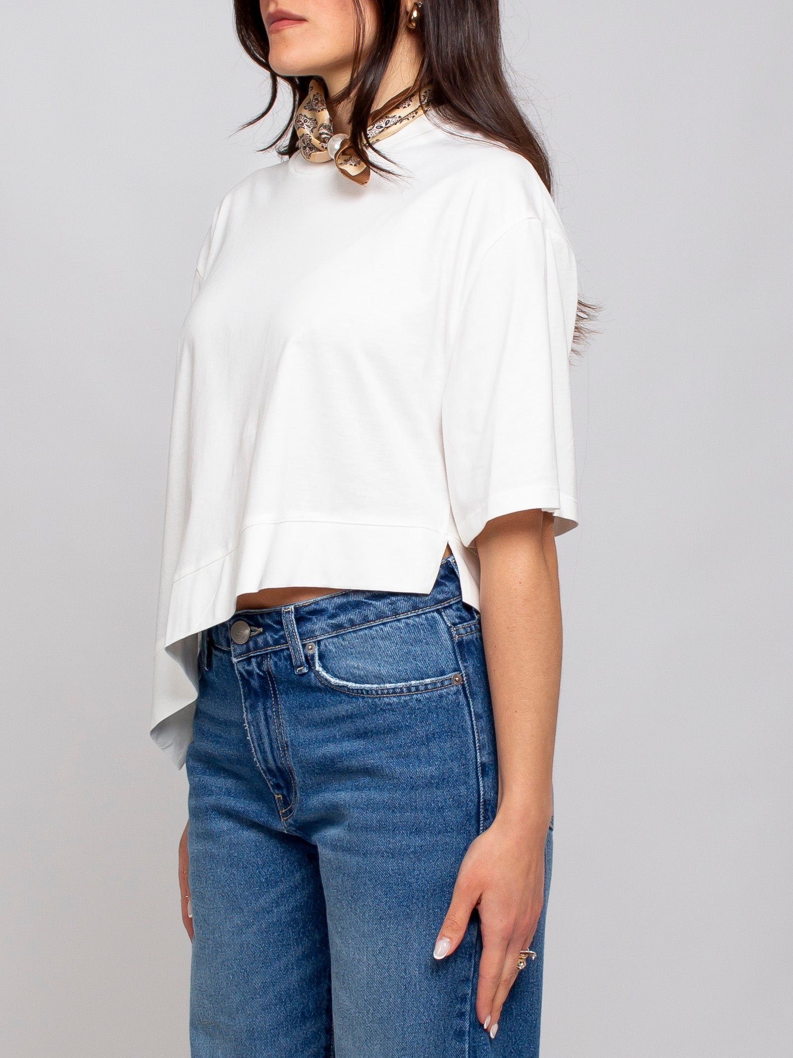 Tshirt asimmetrica Vicolo