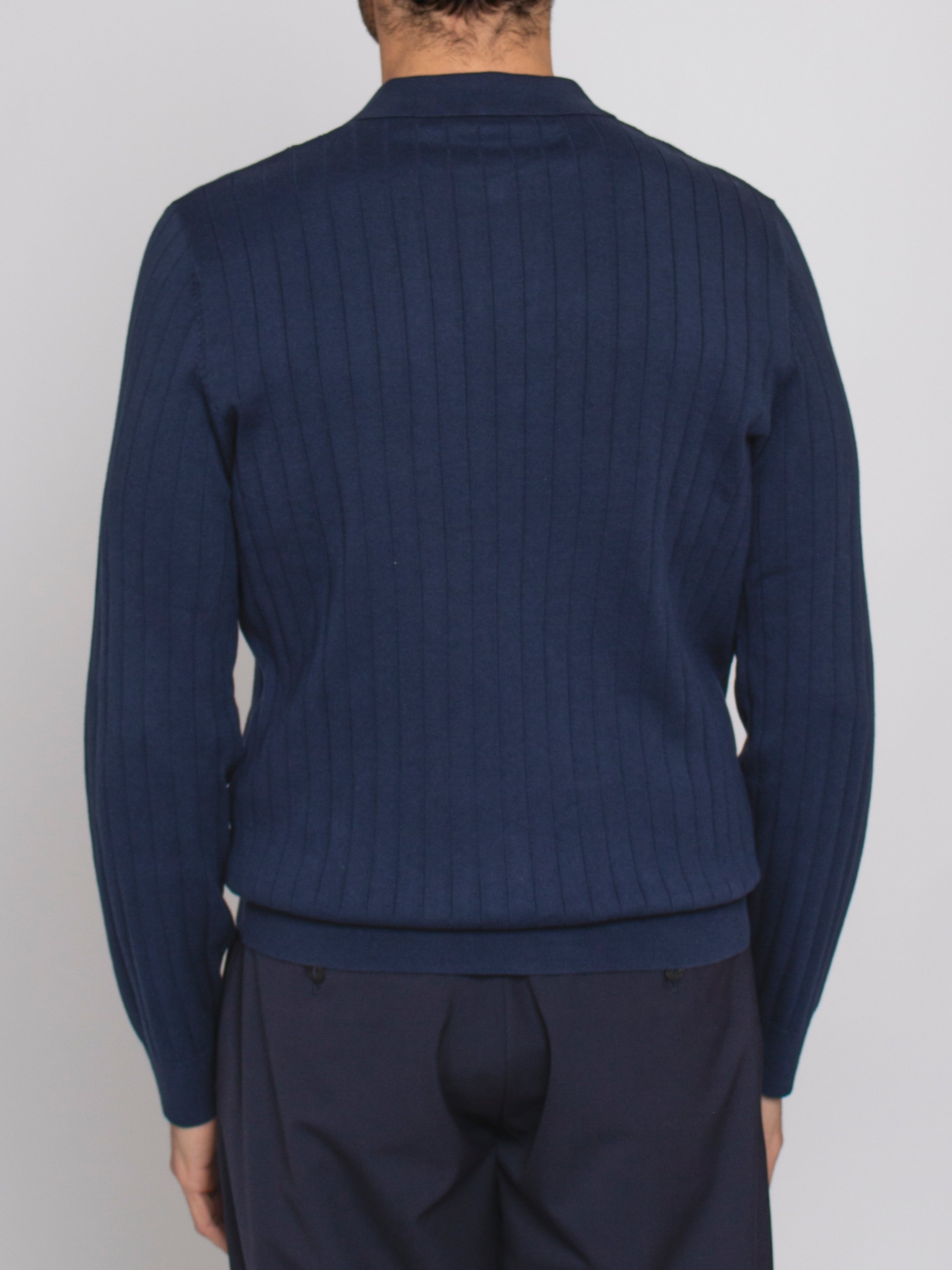 Maglia a Costine con Colletto Selected Homme