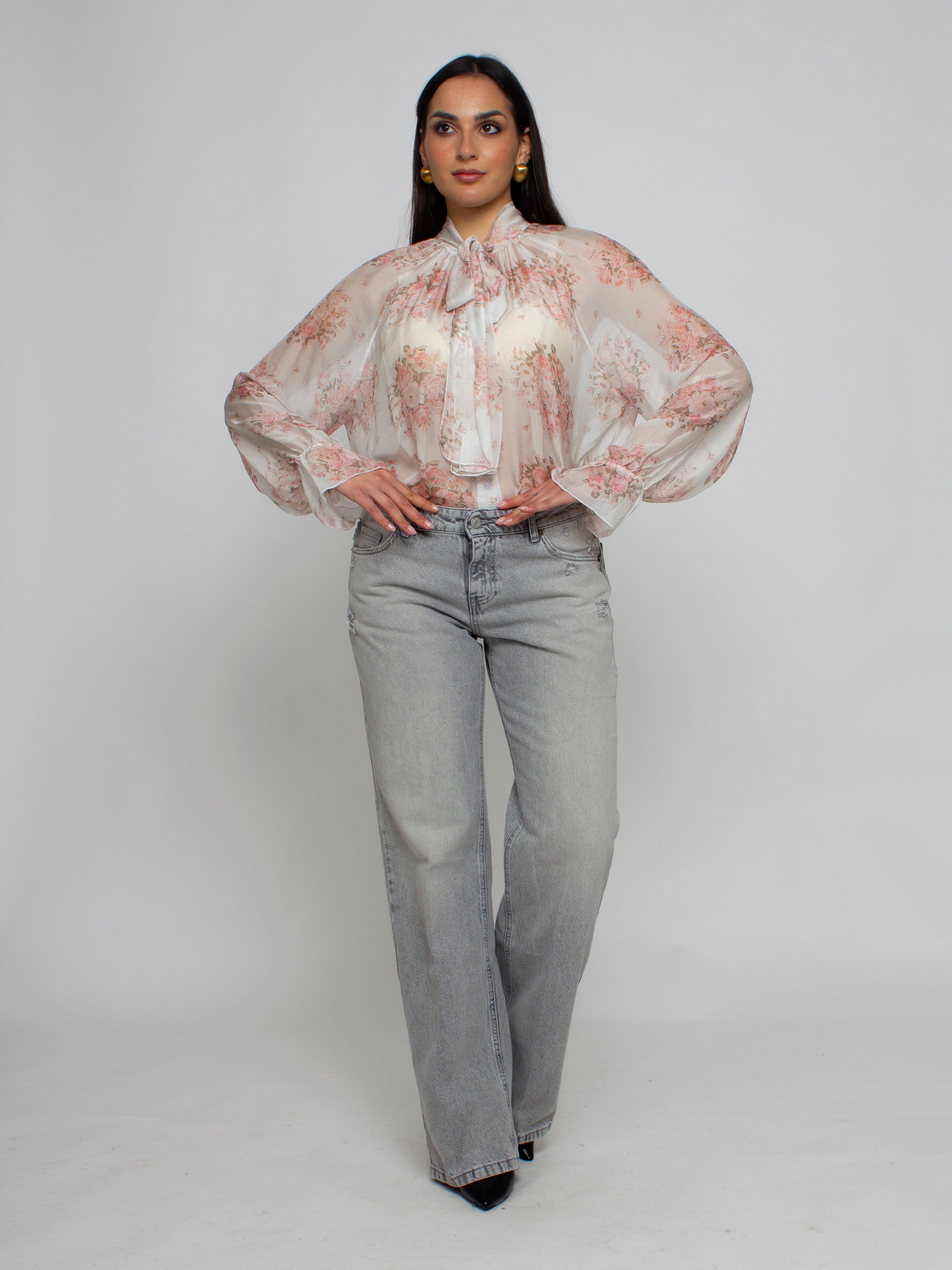 Camicia con fiocco Vicolo