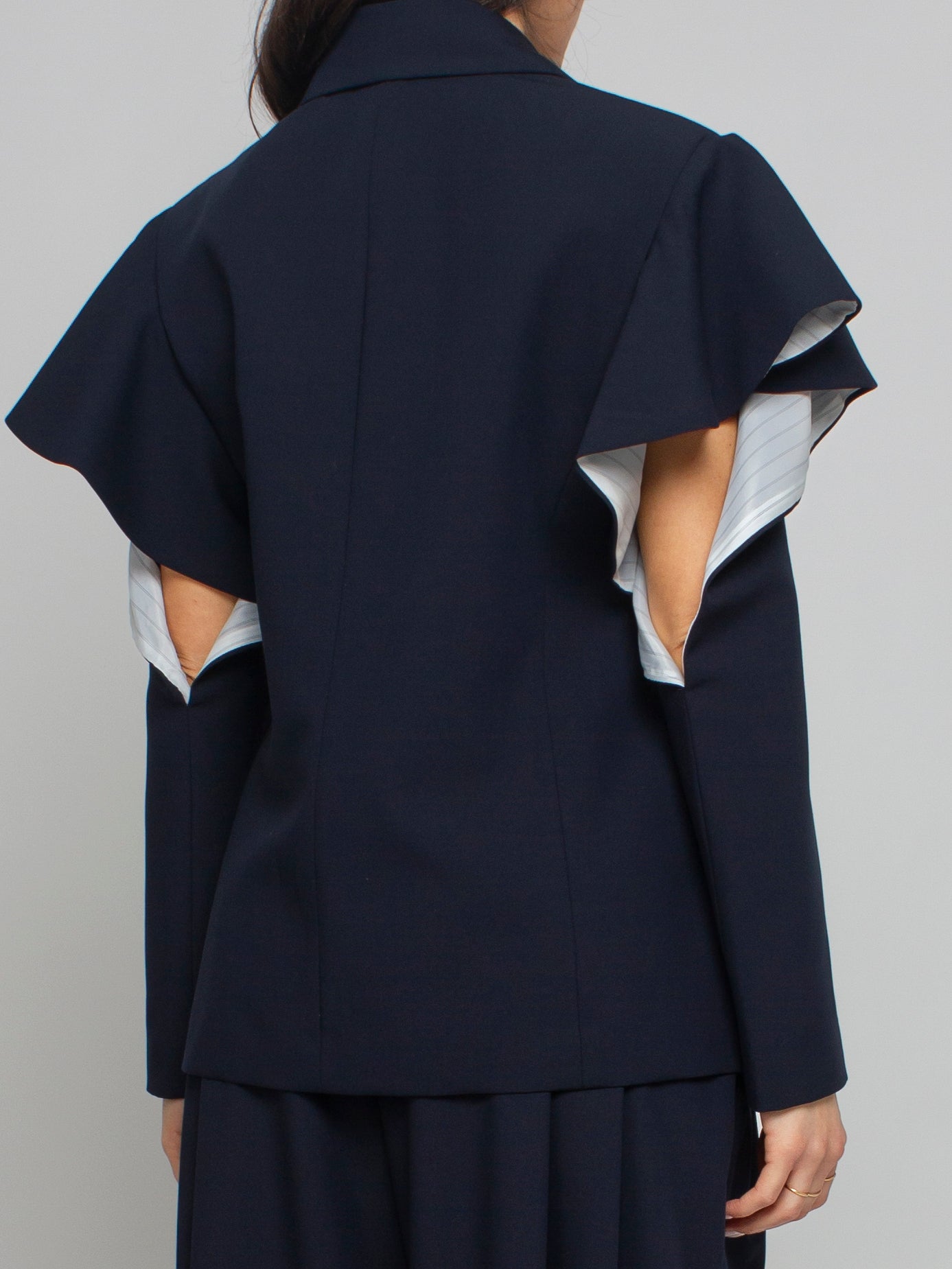 Giacca Doppio Petto con Spalle Scoperte Vicolo