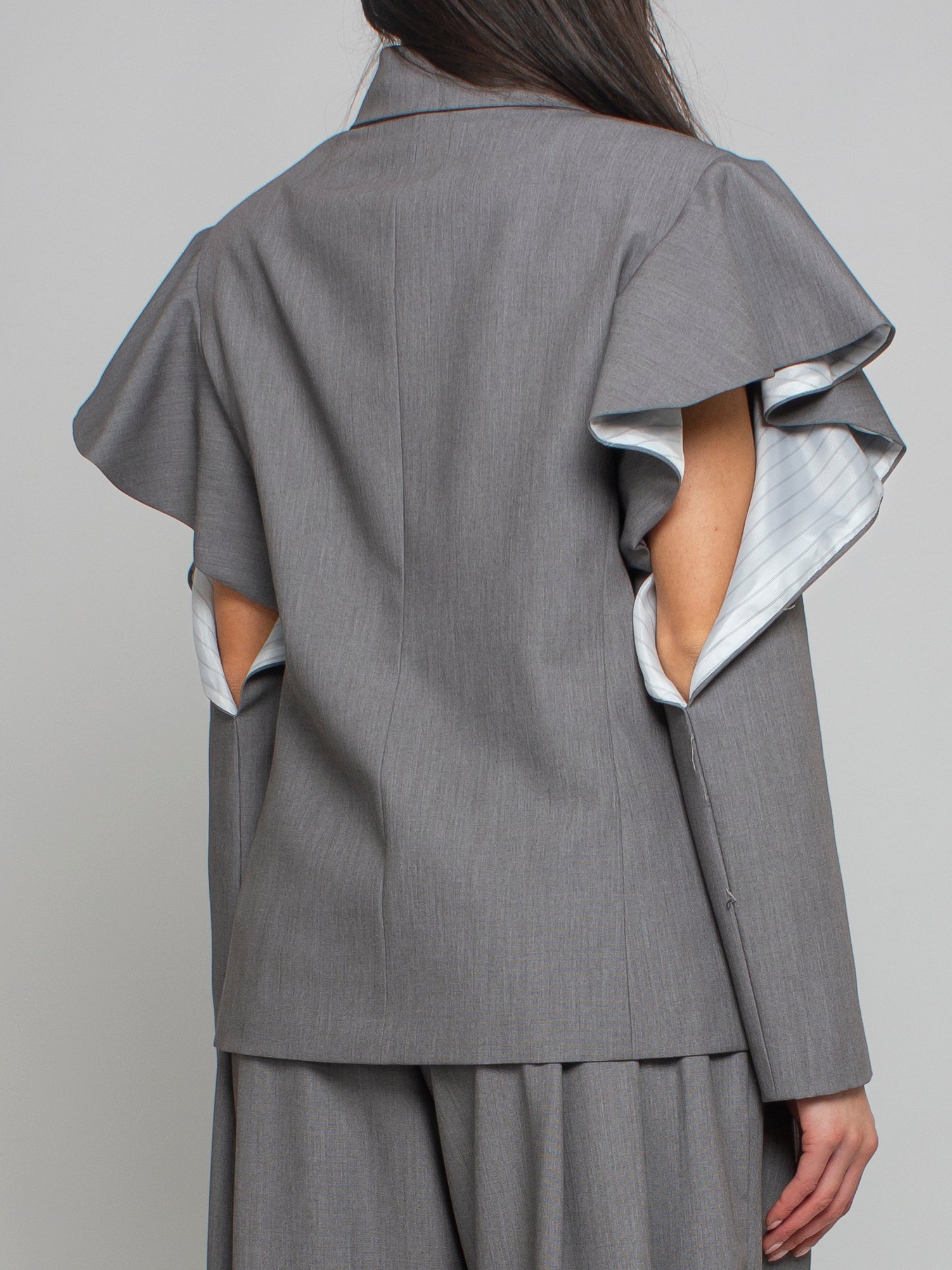 Giacca Doppio Petto con Spalle Scoperte Vicolo