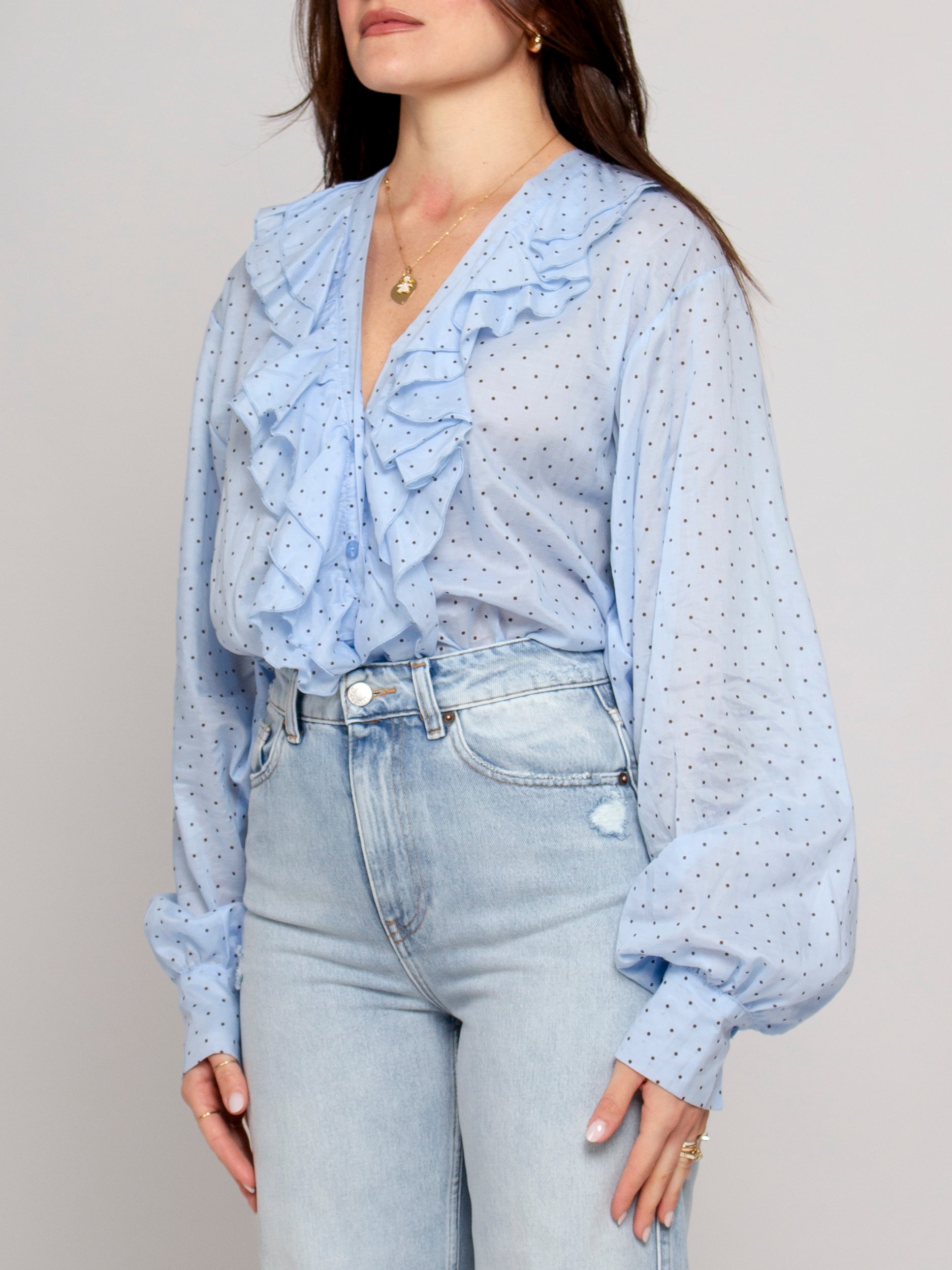 Camicia a pois Vicolo