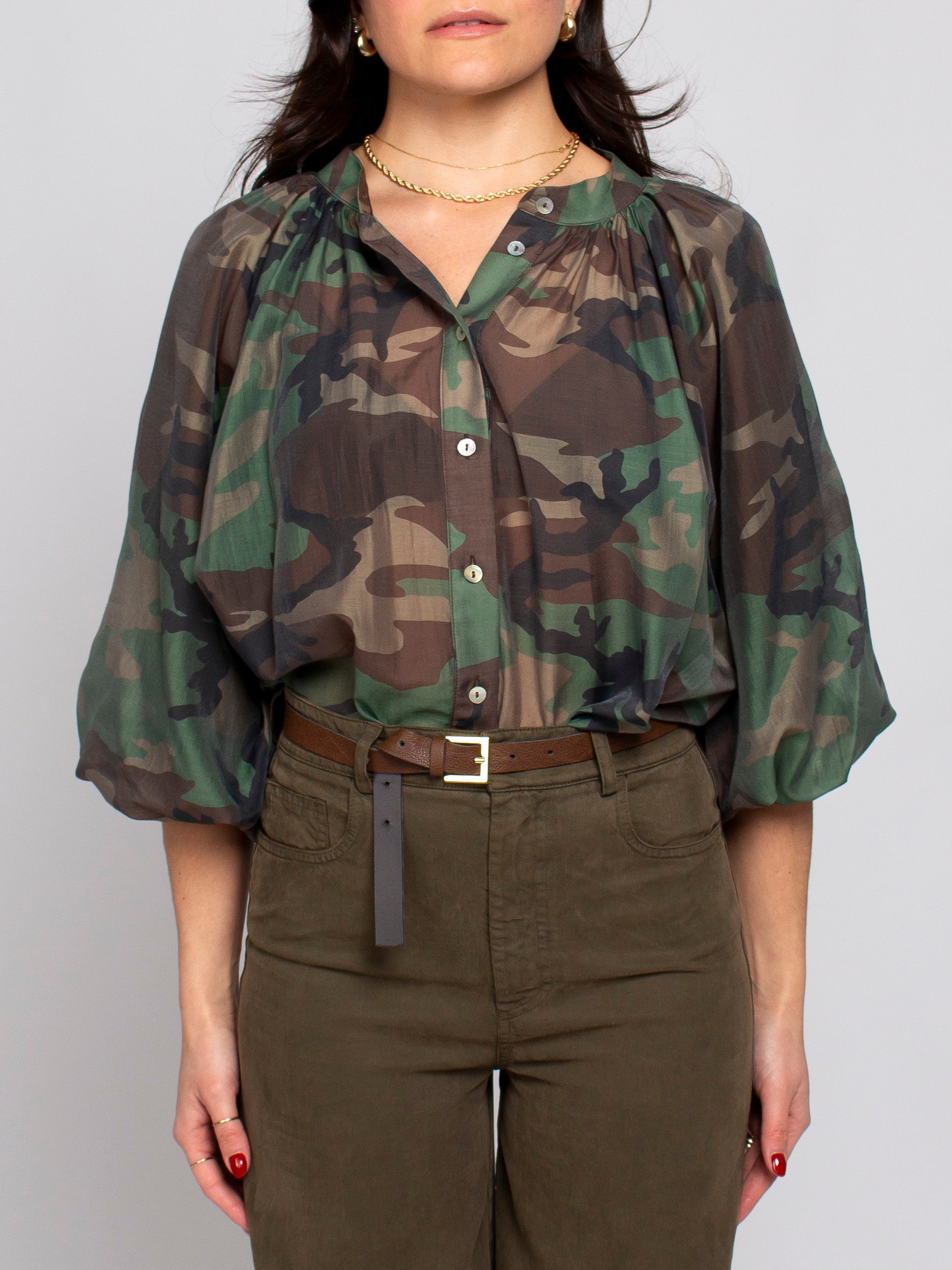 Camicia camouflage Vicolo