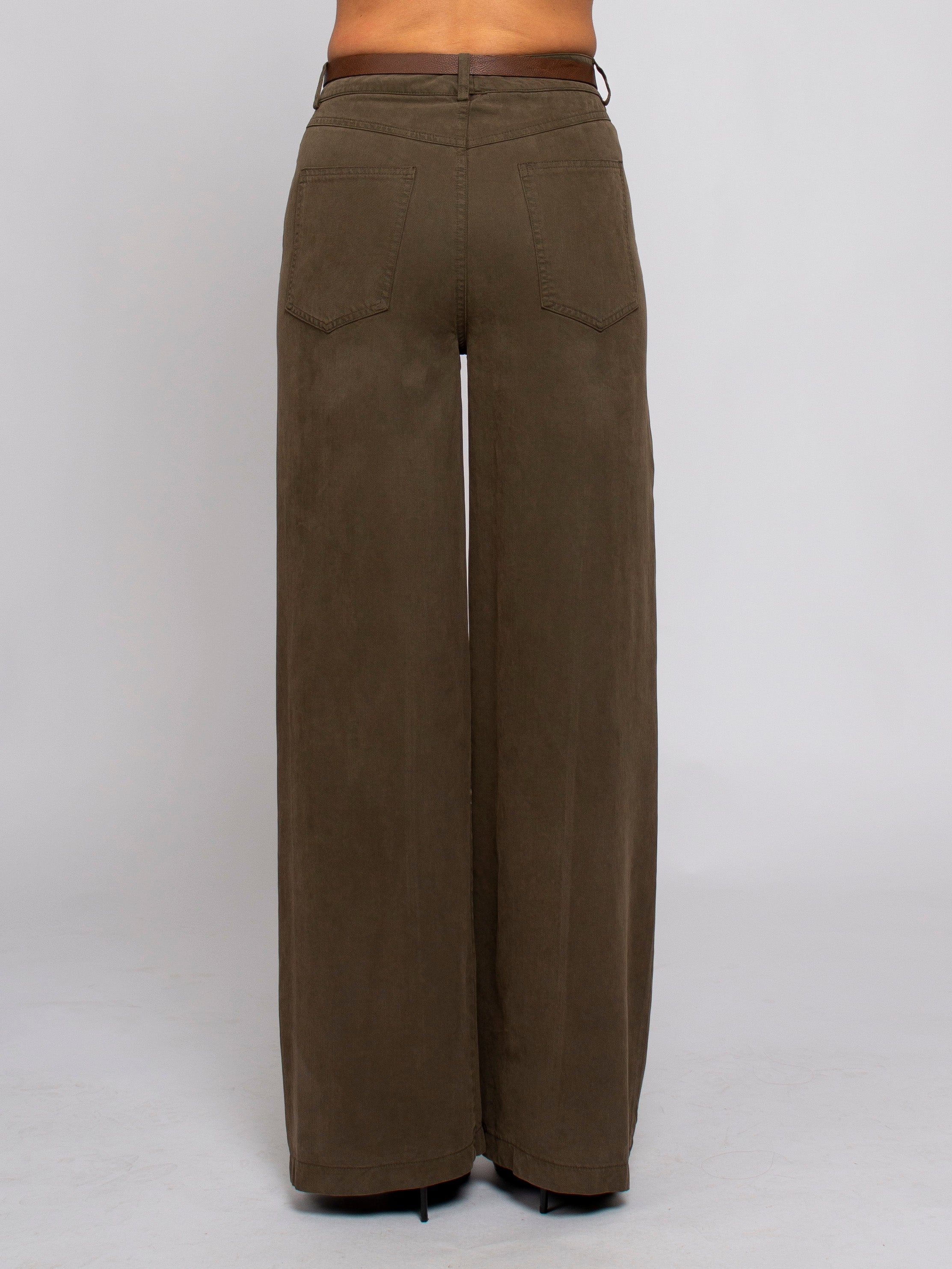 Pantalone barrel con cintura Vicolo