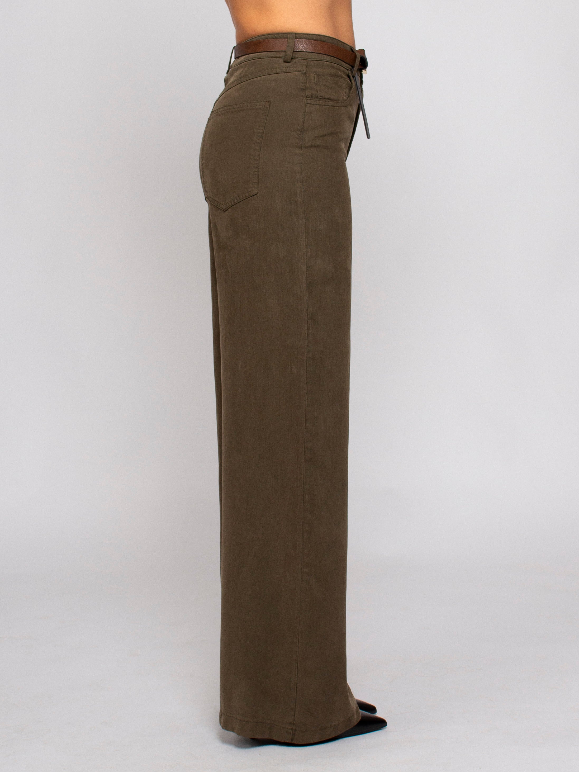 Pantalone barrel con cintura Vicolo