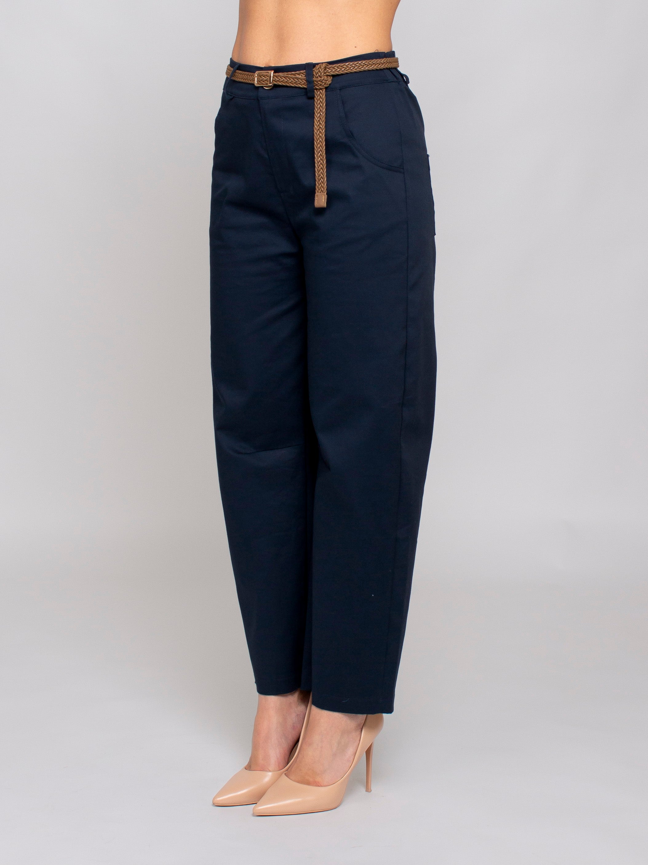 Pantalone con elastico sul retro e cintura Vicolo