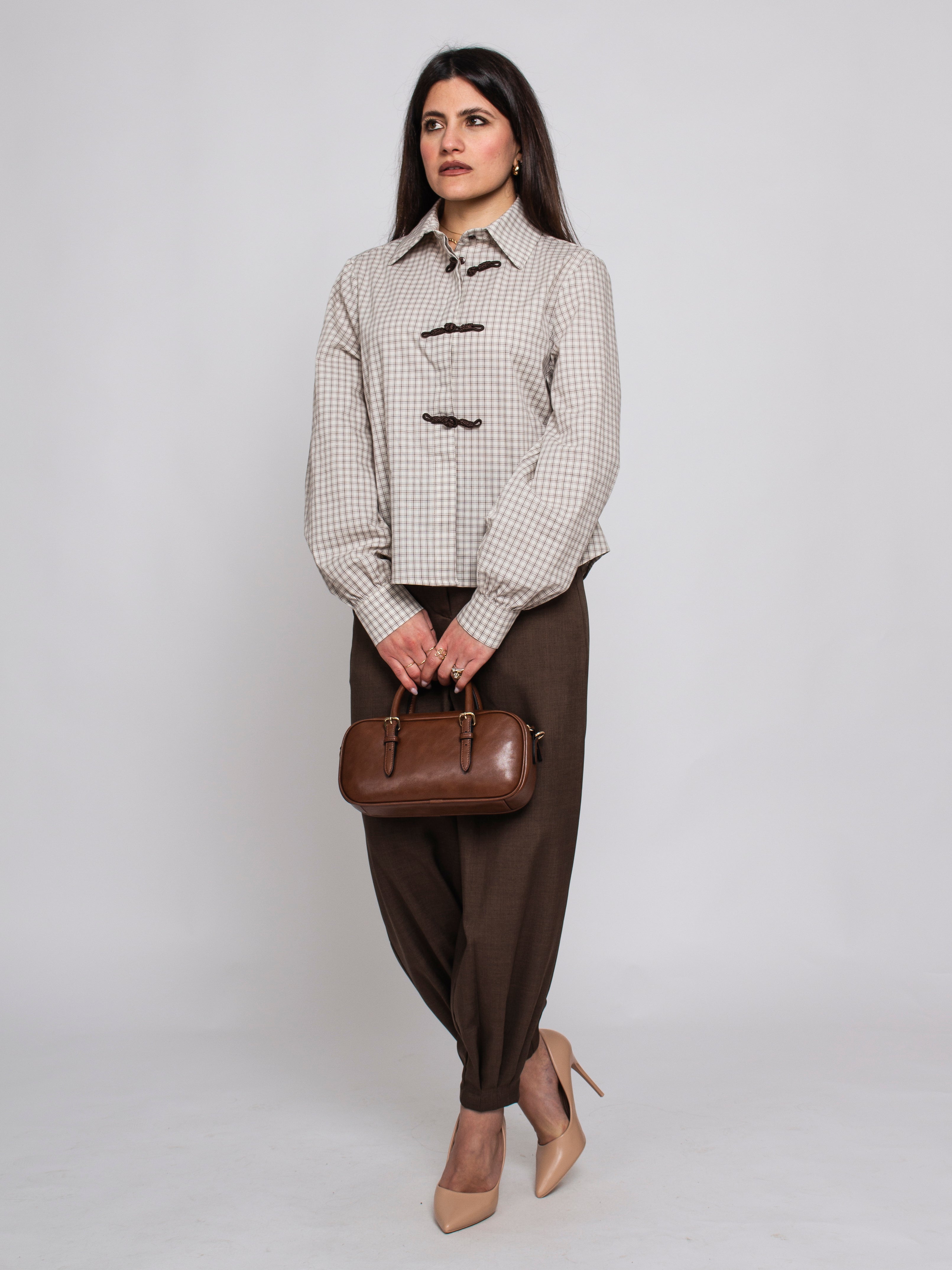 Camicia a Quadrettini Vicolo