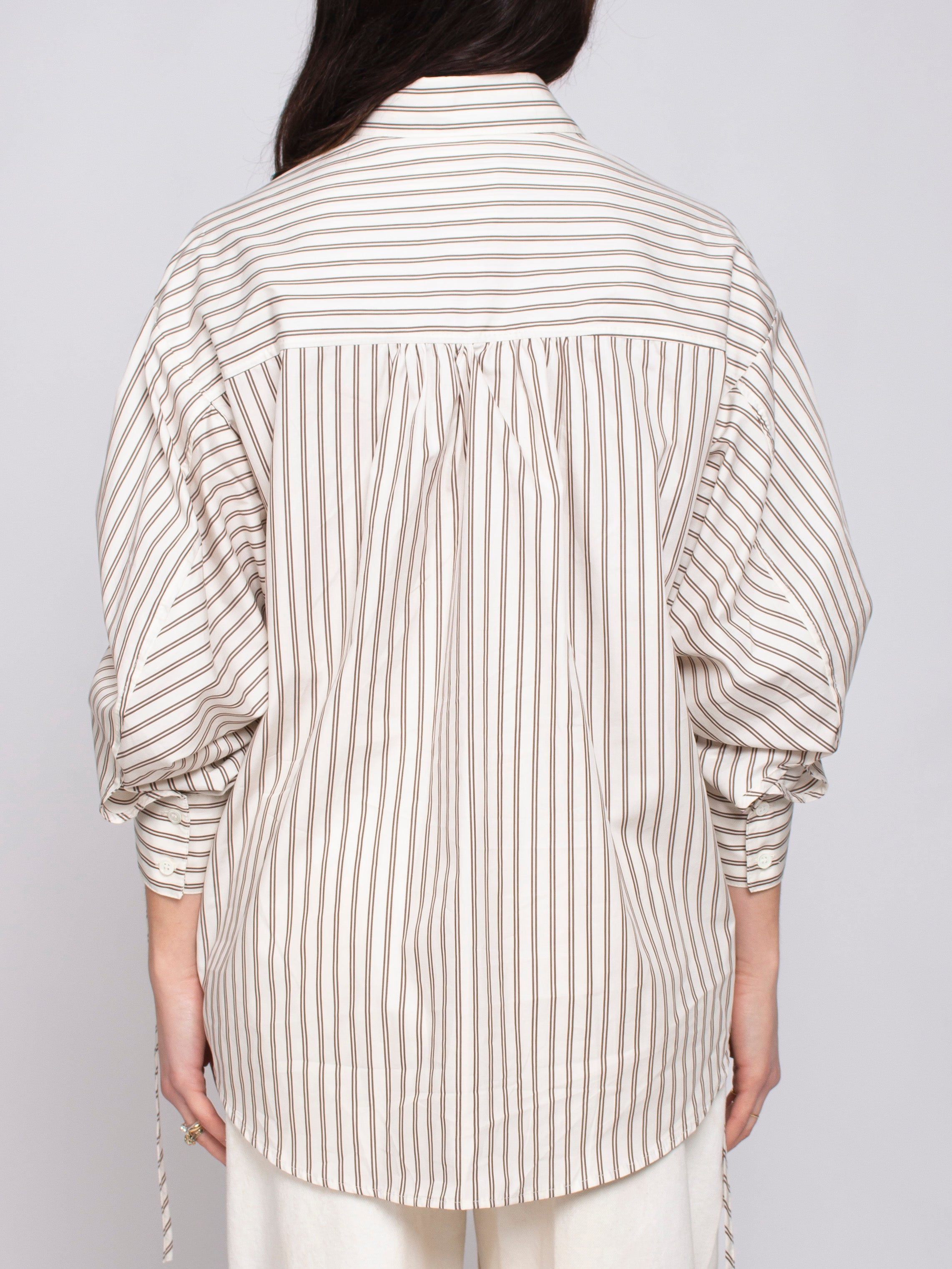 Camicia con Maniche Arricciate Vicolo