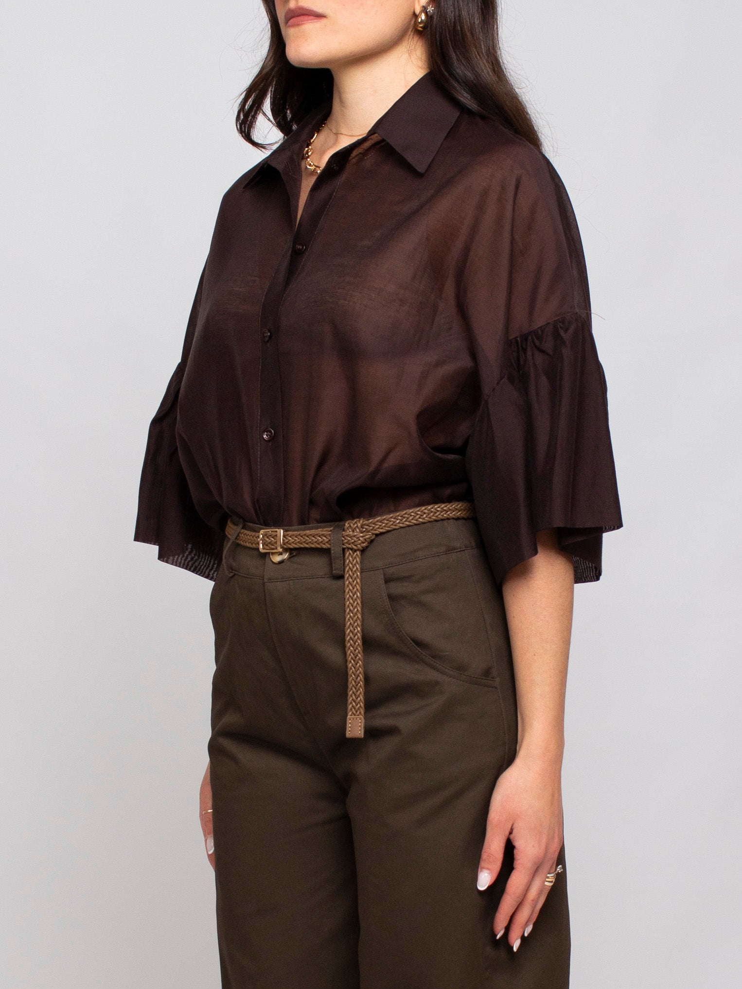 Camicia manica a sbuffo Vicolo