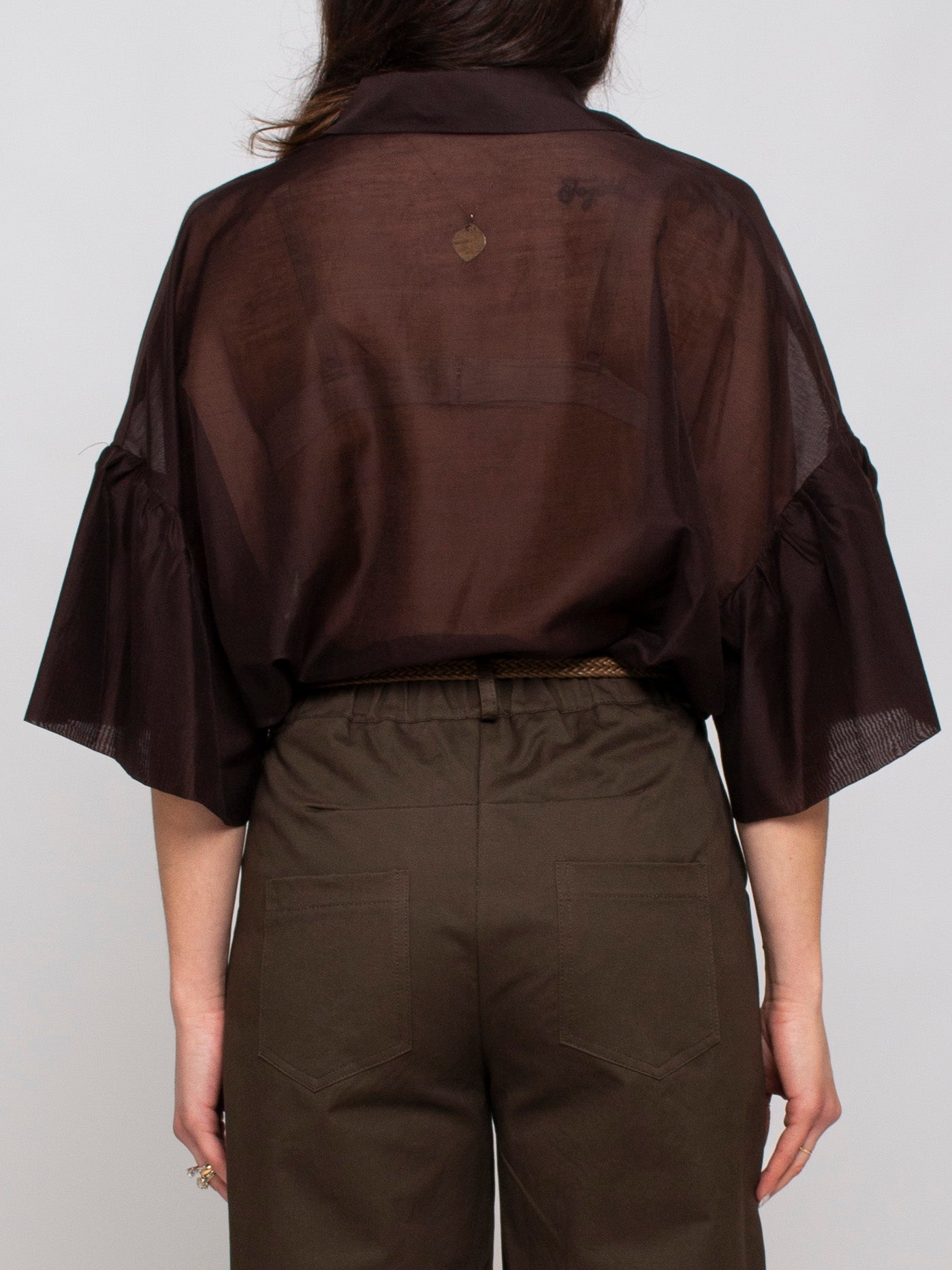 Camicia manica a sbuffo Vicolo