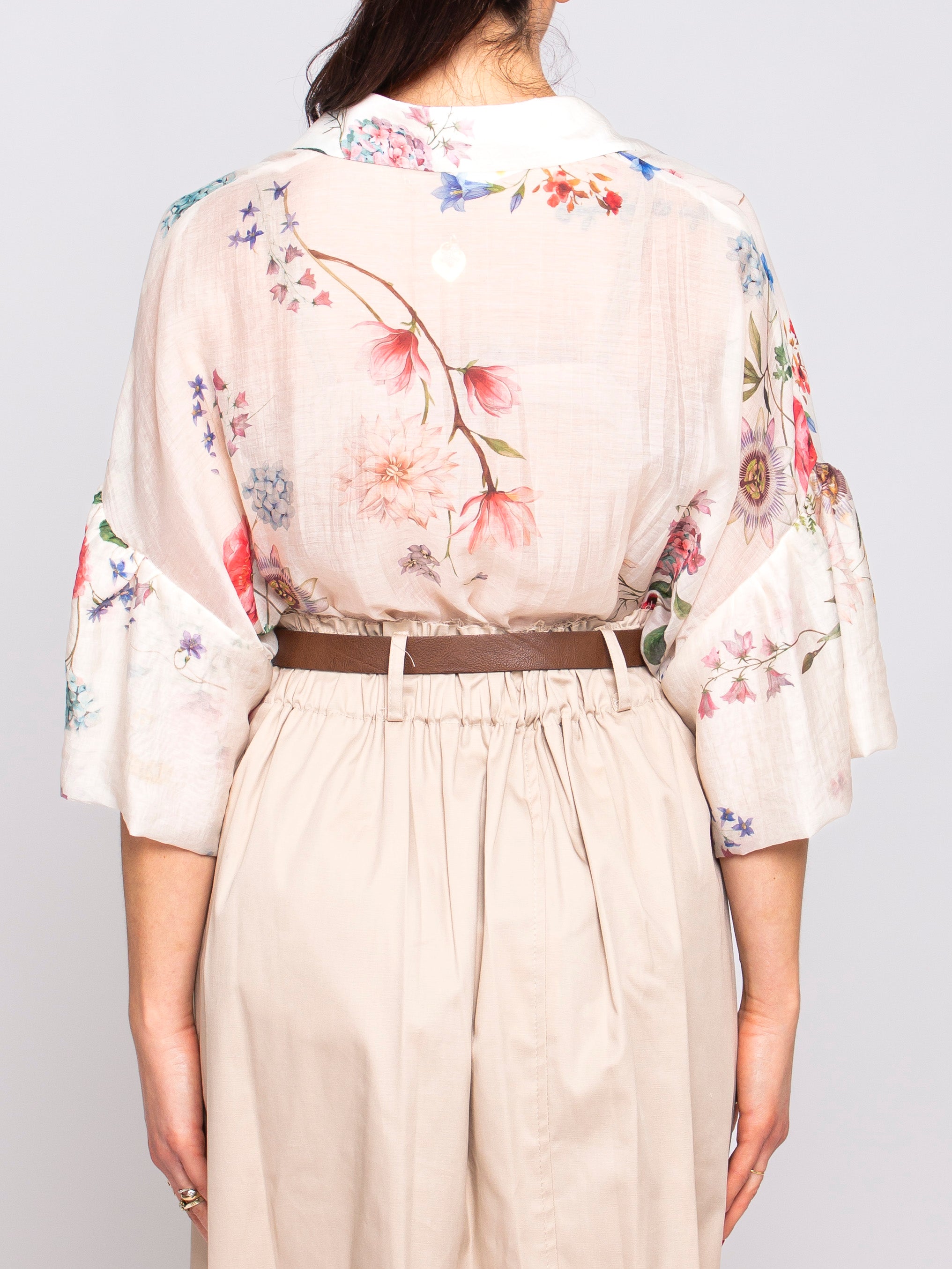 Camicia fiori Vicolo