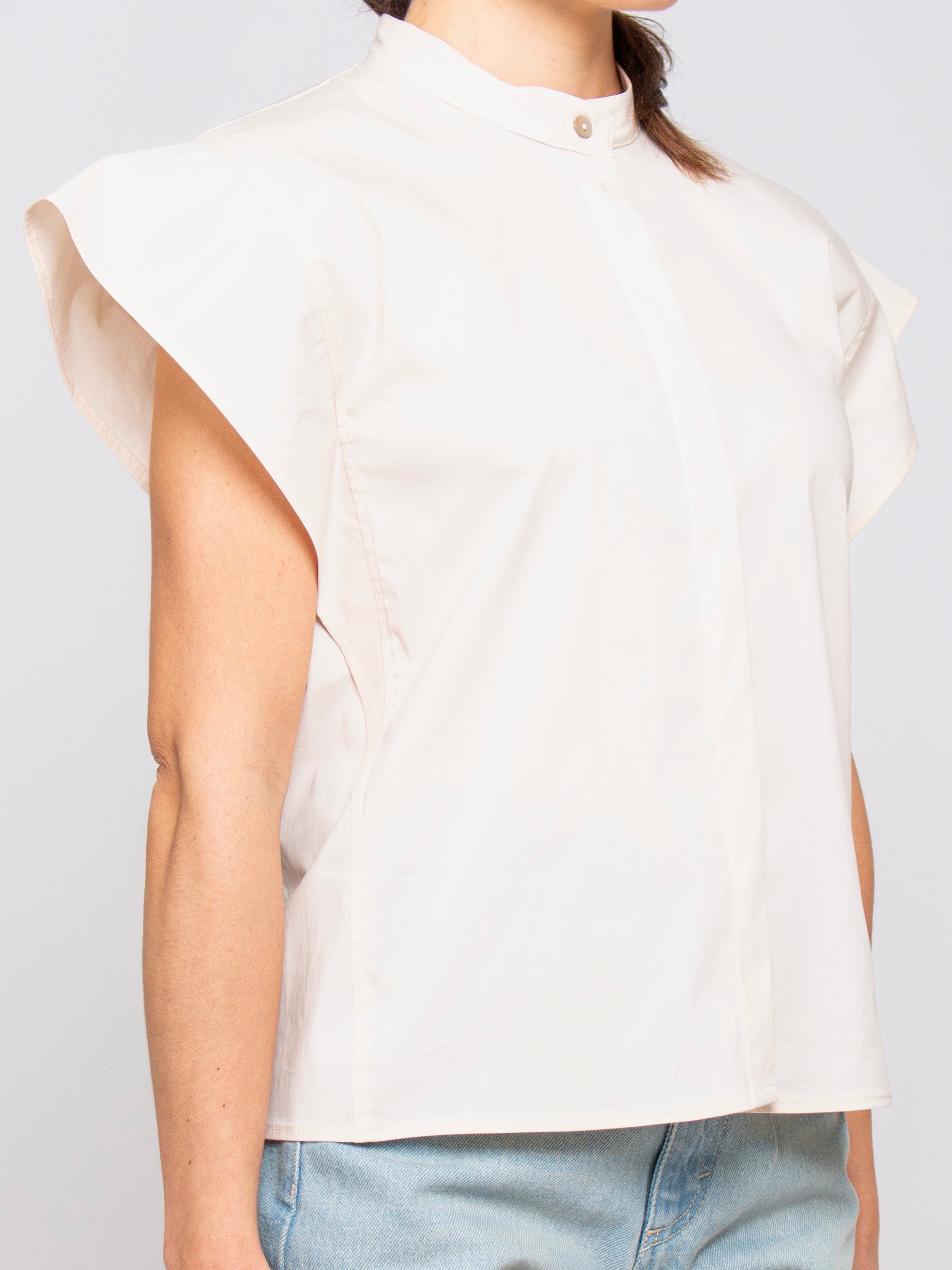 Camicia coreana spalla alette Vicolo
