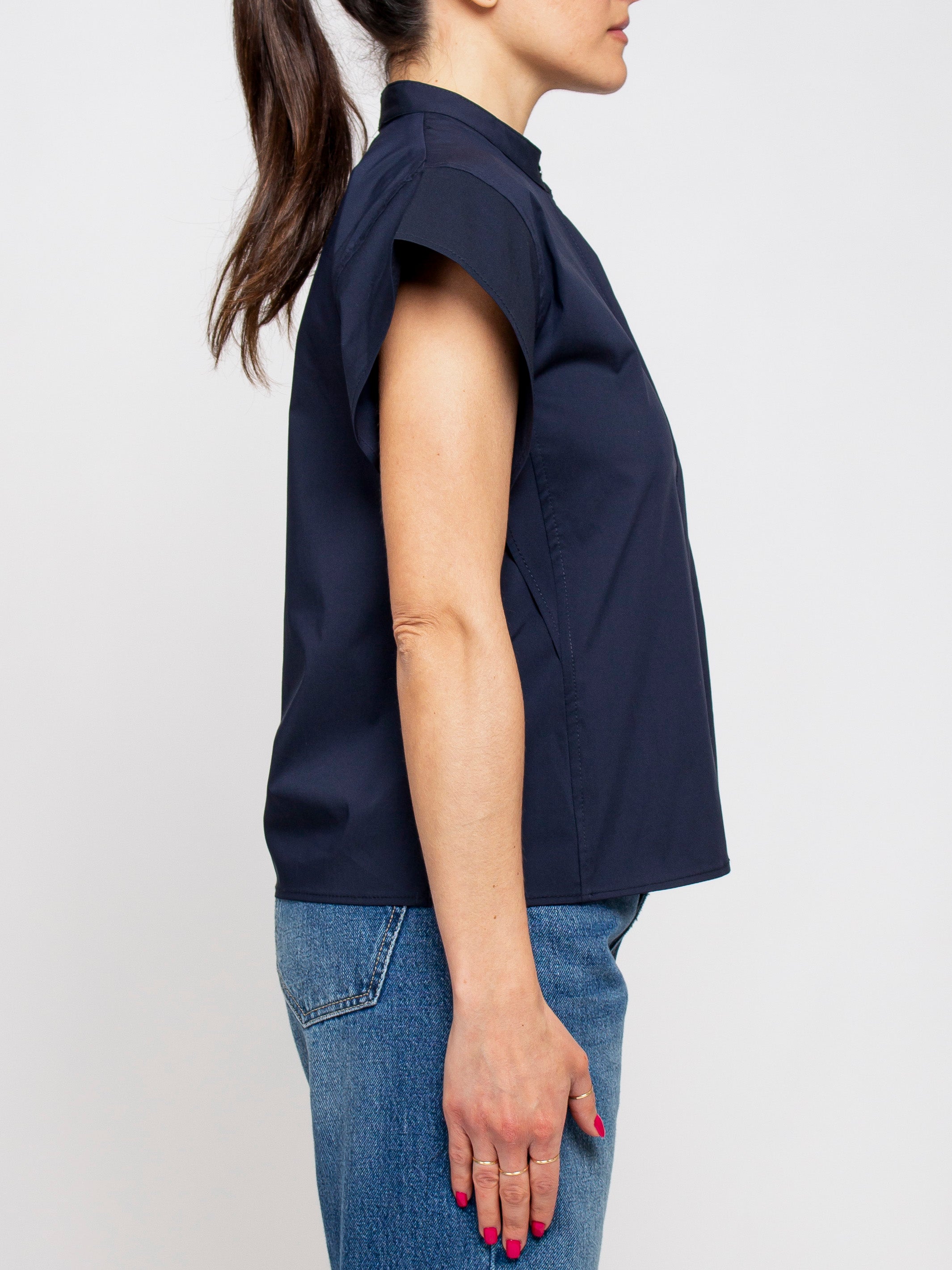 Camicia coreana spalla alette Vicolo